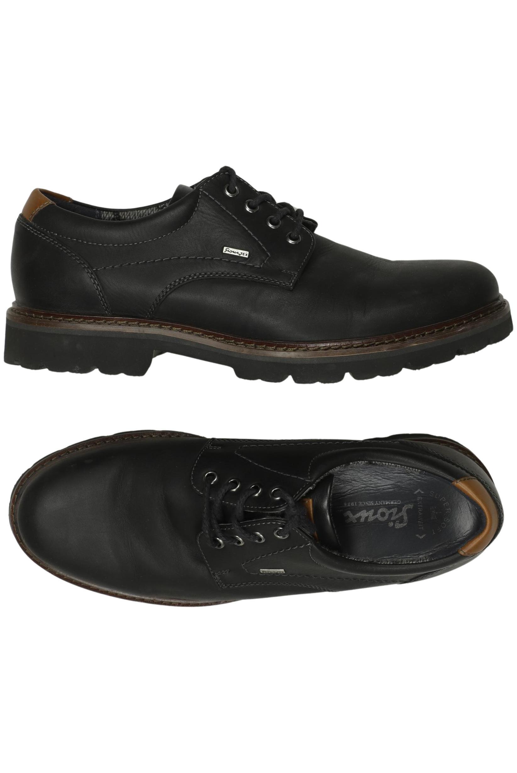 

Sioux Herren Halbschuh, schwarz, Gr. 10