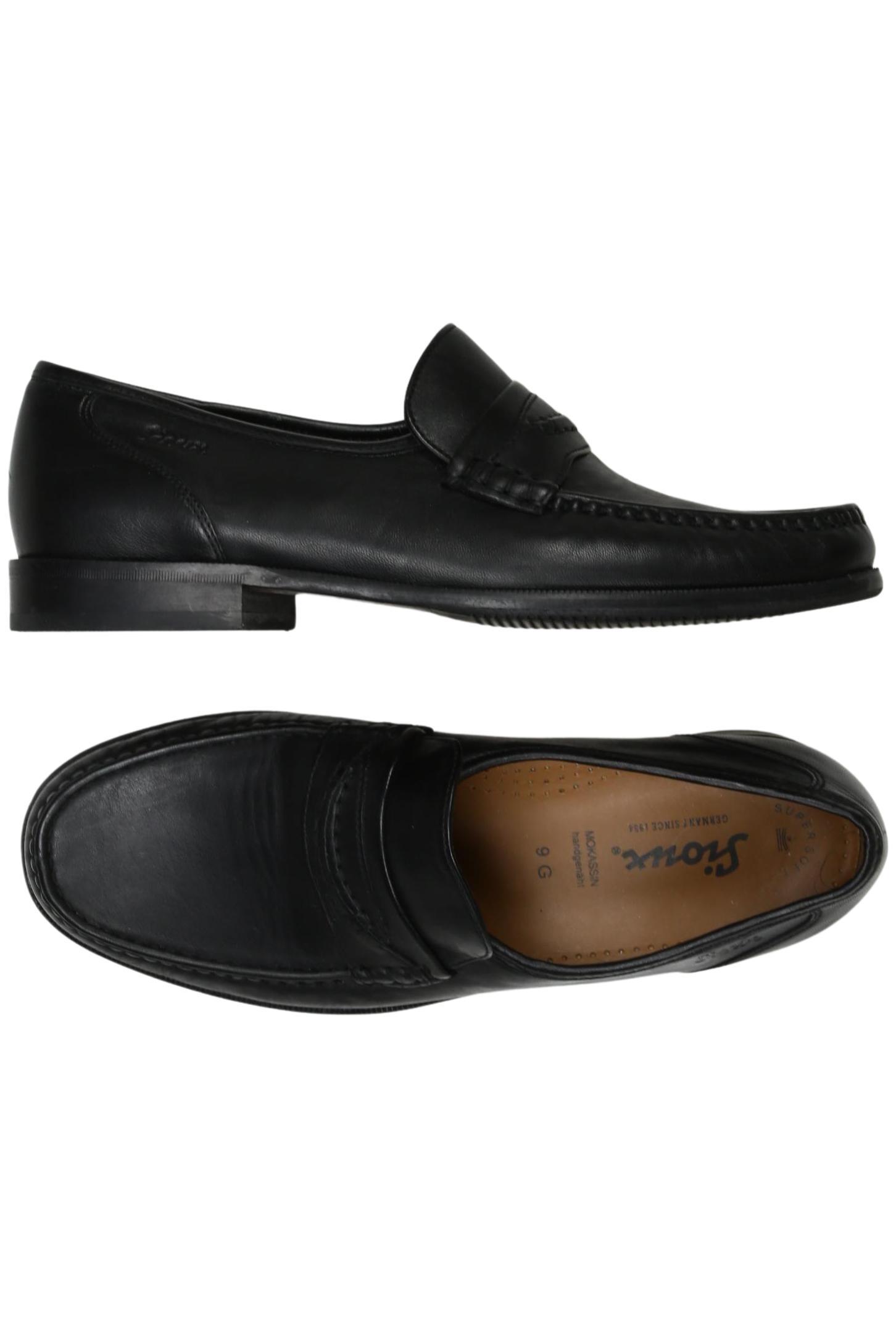 

Sioux Herren Halbschuh, schwarz, Gr. 9