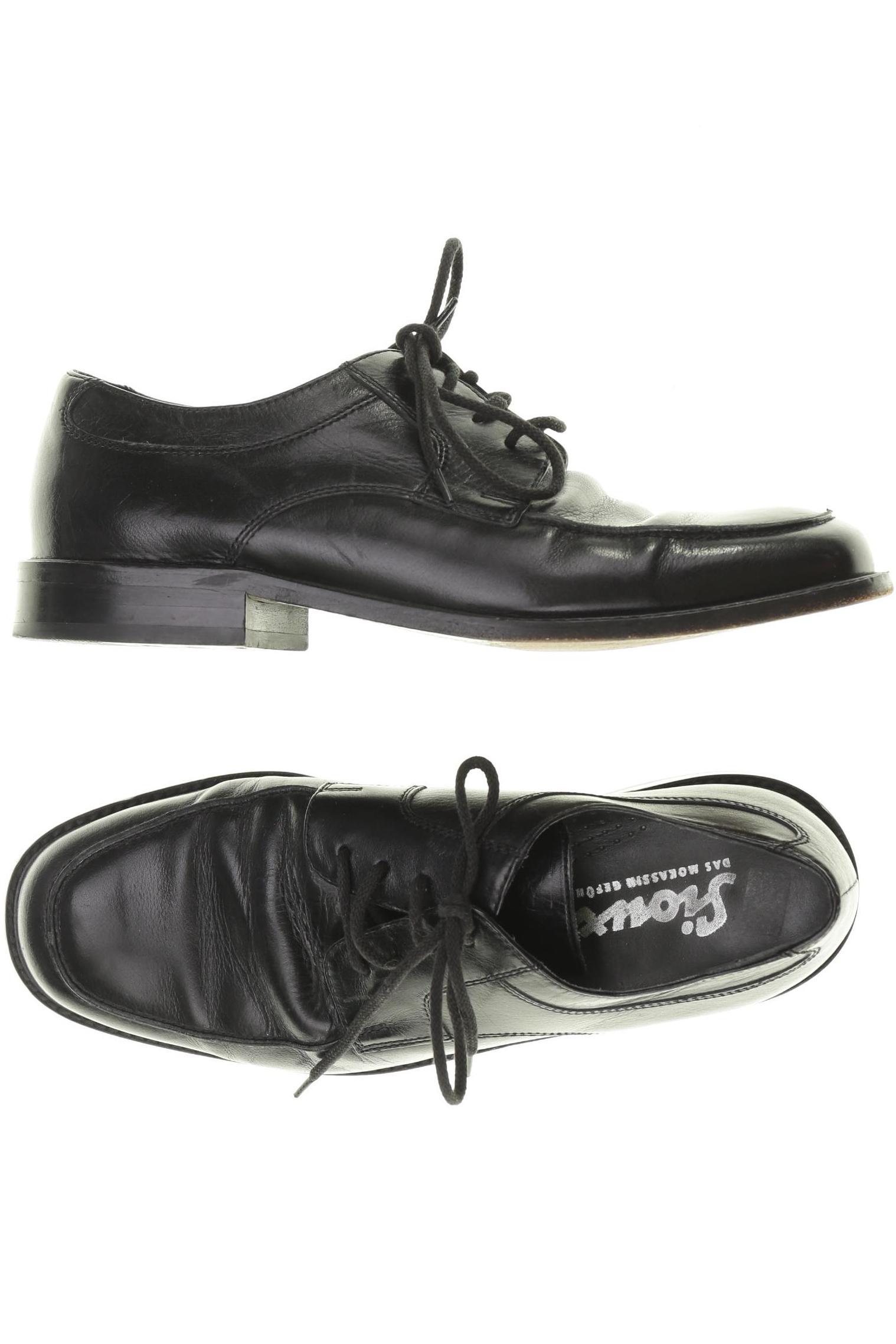 

Sioux Herren Halbschuh, schwarz, Gr. 7