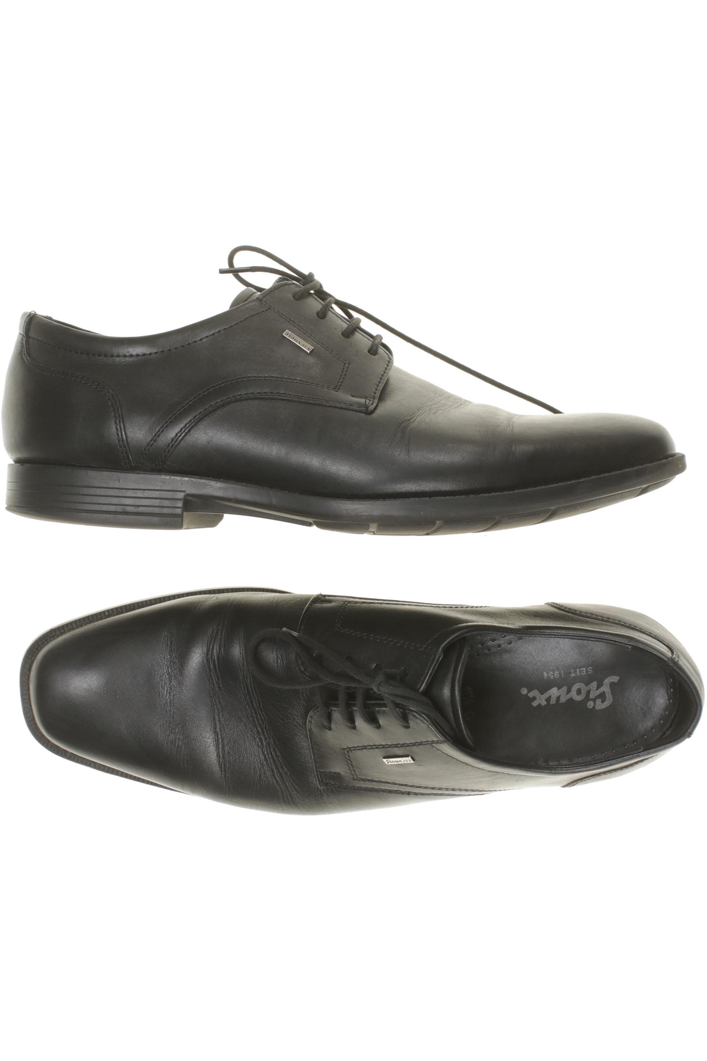 

Sioux Herren Halbschuh, schwarz, Gr. 11.5