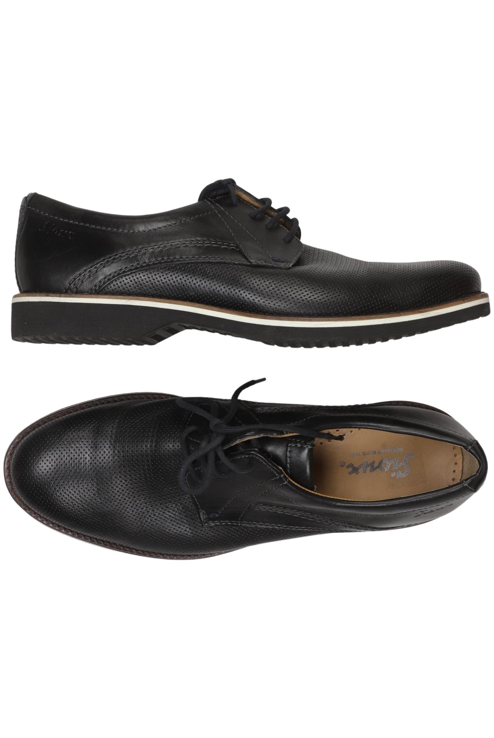 

Sioux Herren Halbschuh, schwarz, Gr. 8.5