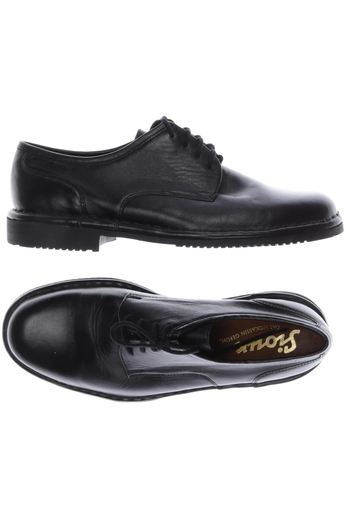 

Sioux Herren Halbschuh, schwarz, Gr. 6