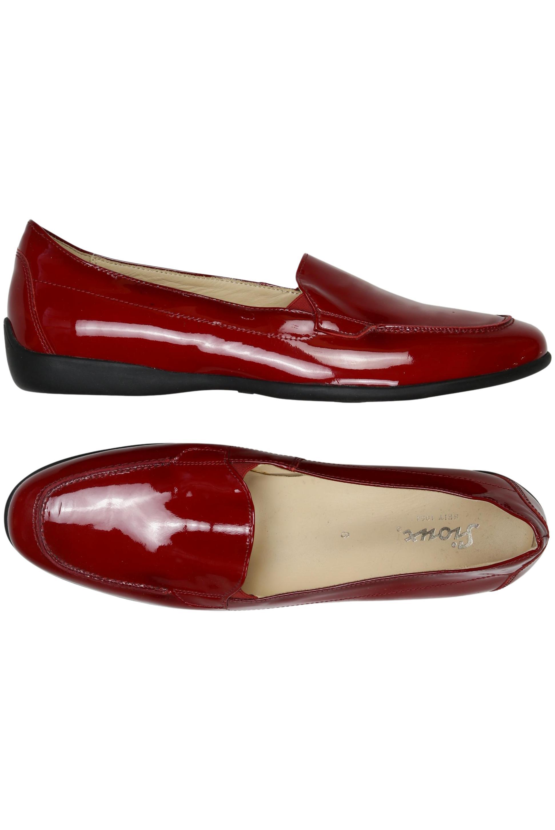 Thumbnail - Sioux Herren Halbschuh, rot, Gr. 8