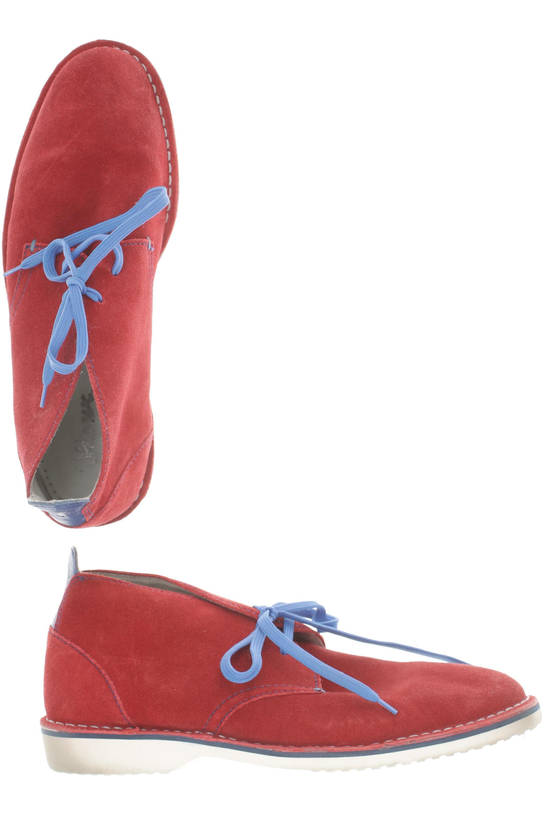 Thumbnail - Sioux Herren Halbschuh, rot, Gr. 8.5