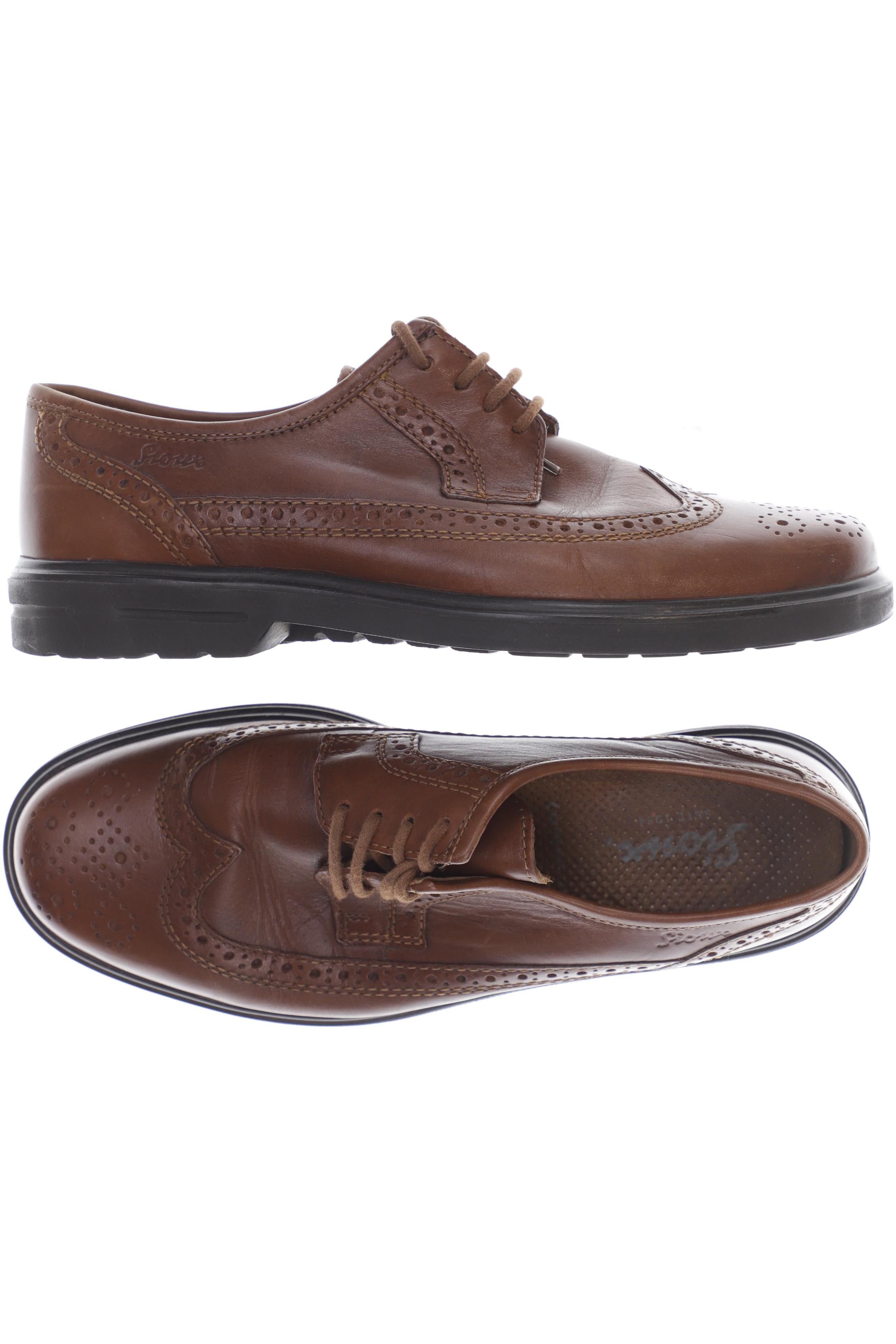 

Sioux Herren Halbschuh, braun, Gr. 8