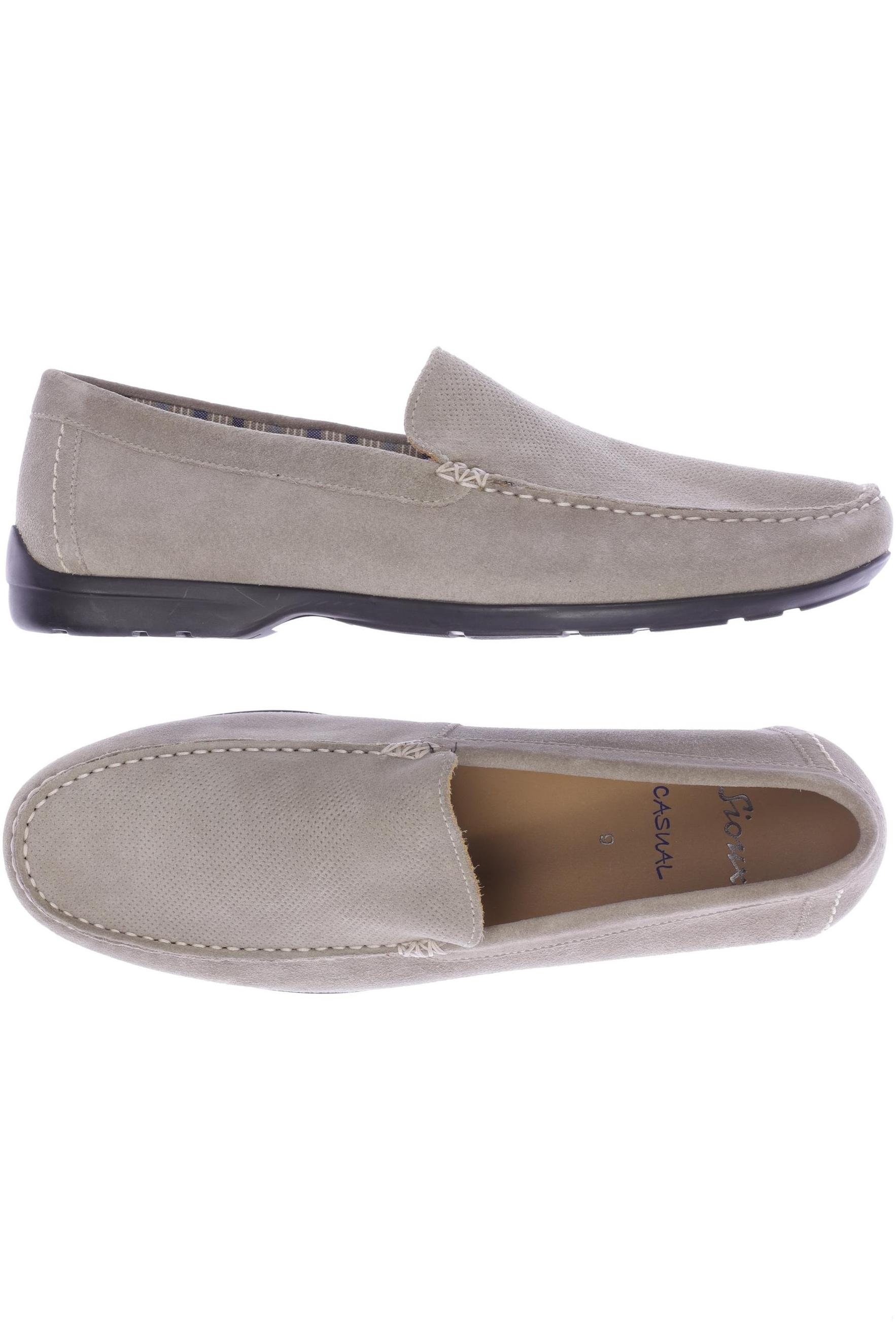 

Sioux Herren Halbschuh, beige, Gr. 9