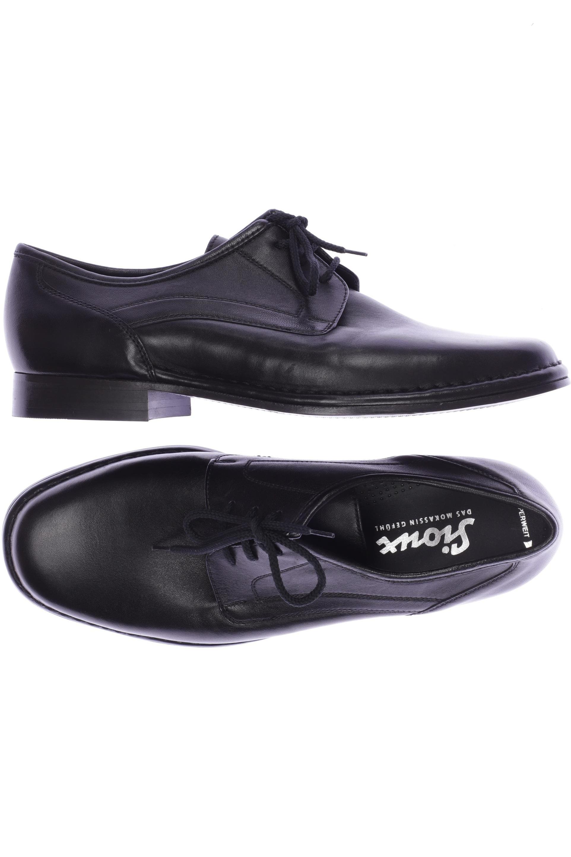 

Sioux Herren Halbschuh, schwarz, Gr. 10