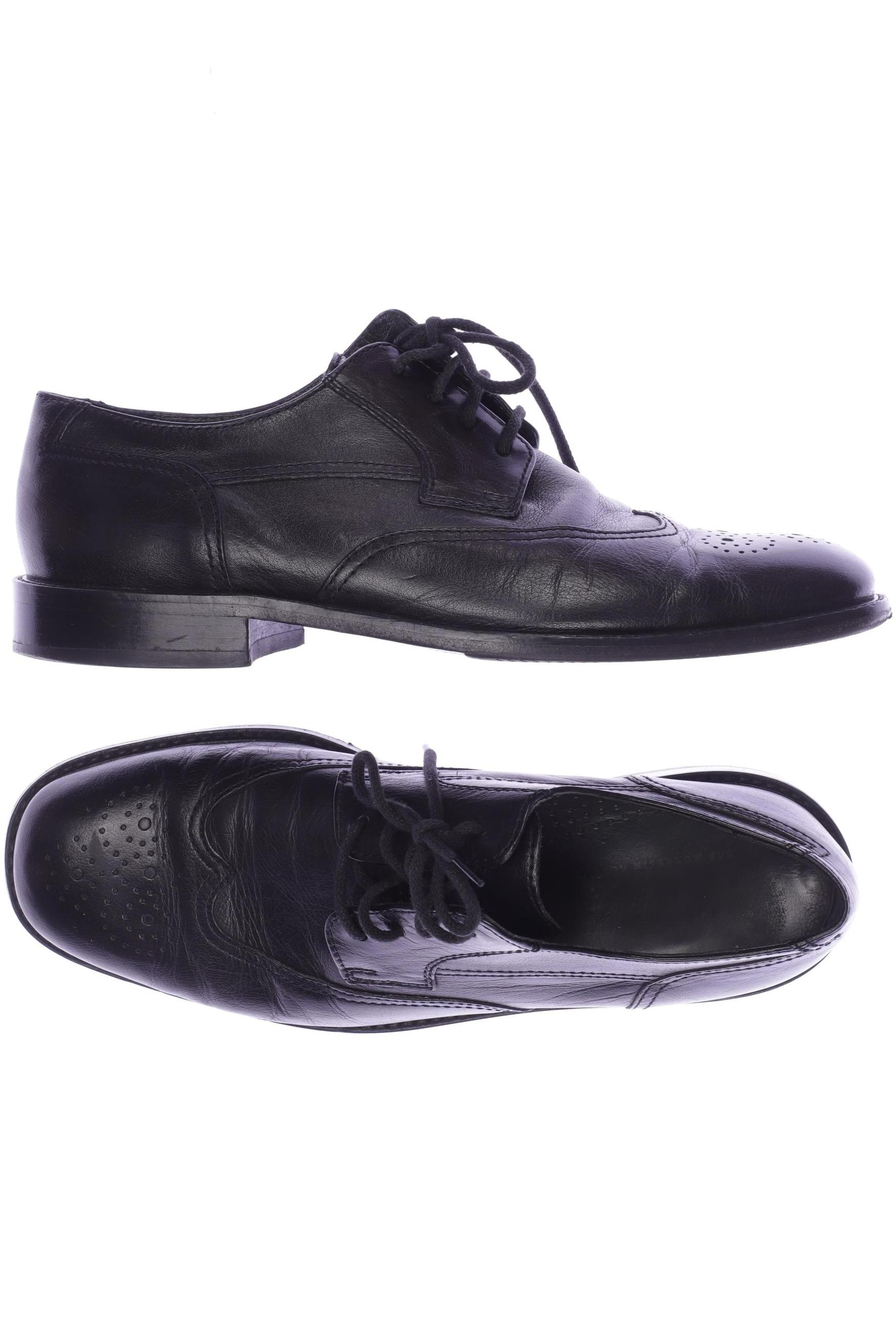 

Sioux Herren Halbschuh, schwarz, Gr. 8