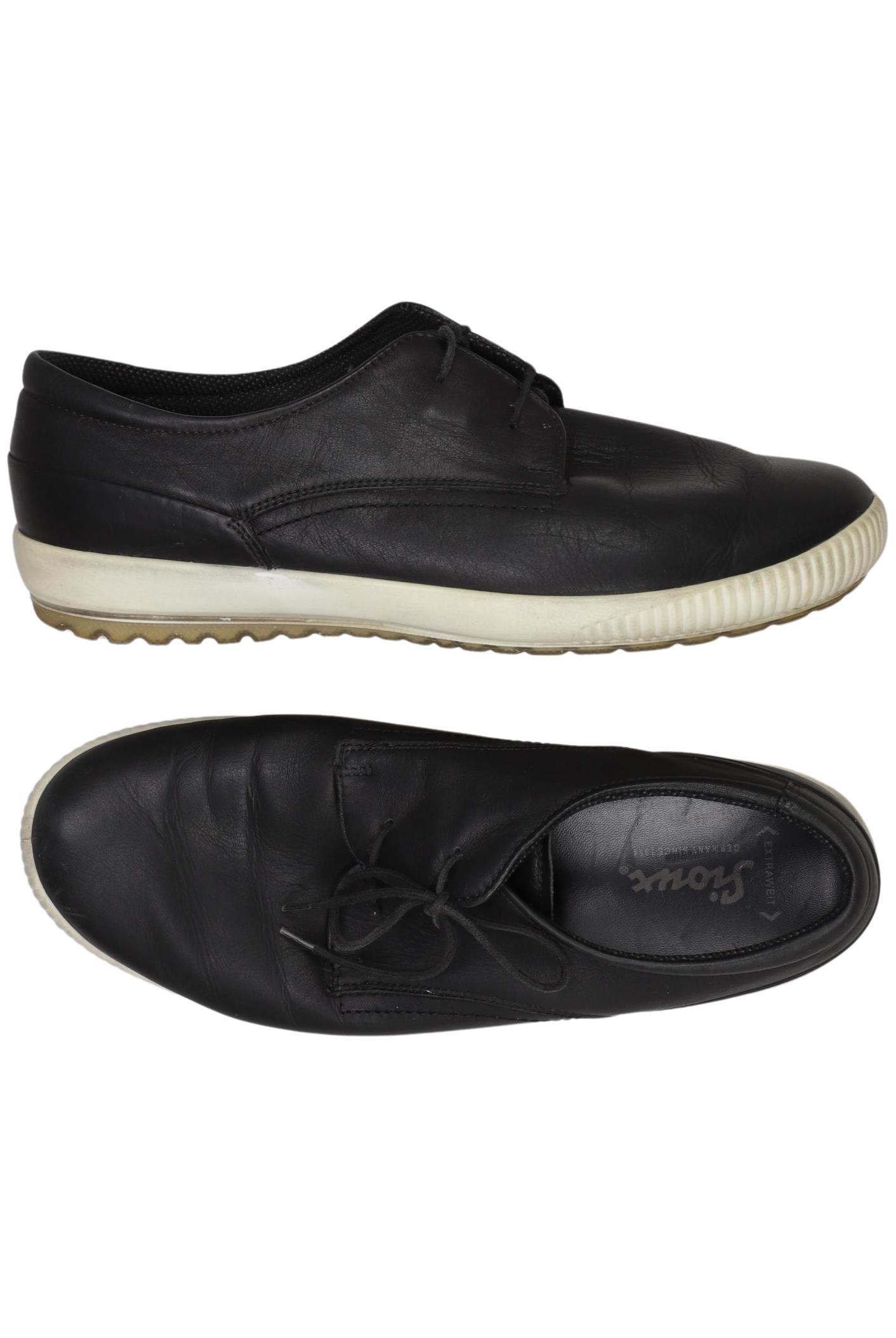 

Sioux Herren Halbschuh, schwarz, Gr. 7