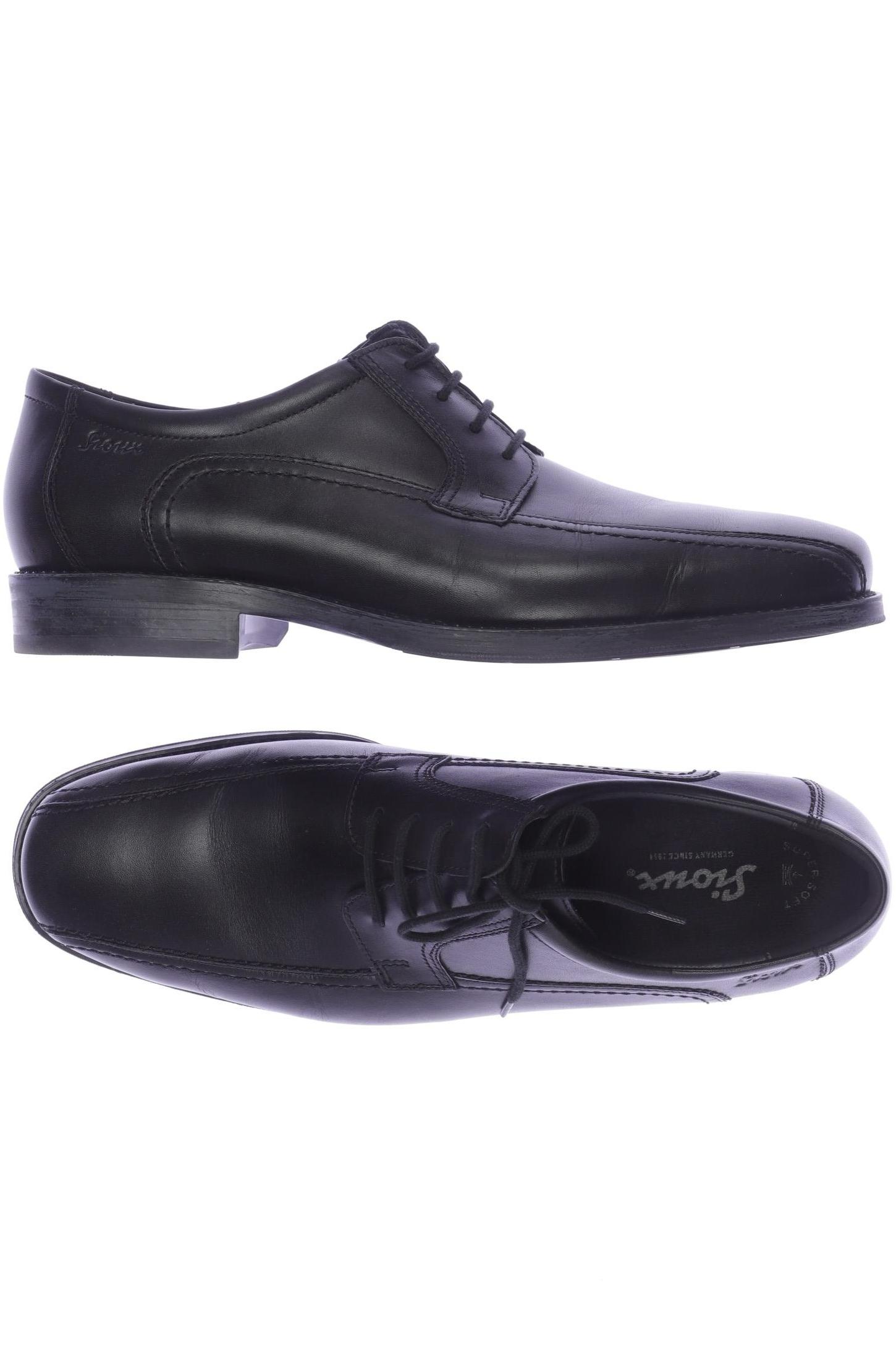 

Sioux Herren Halbschuh, schwarz, Gr. 12