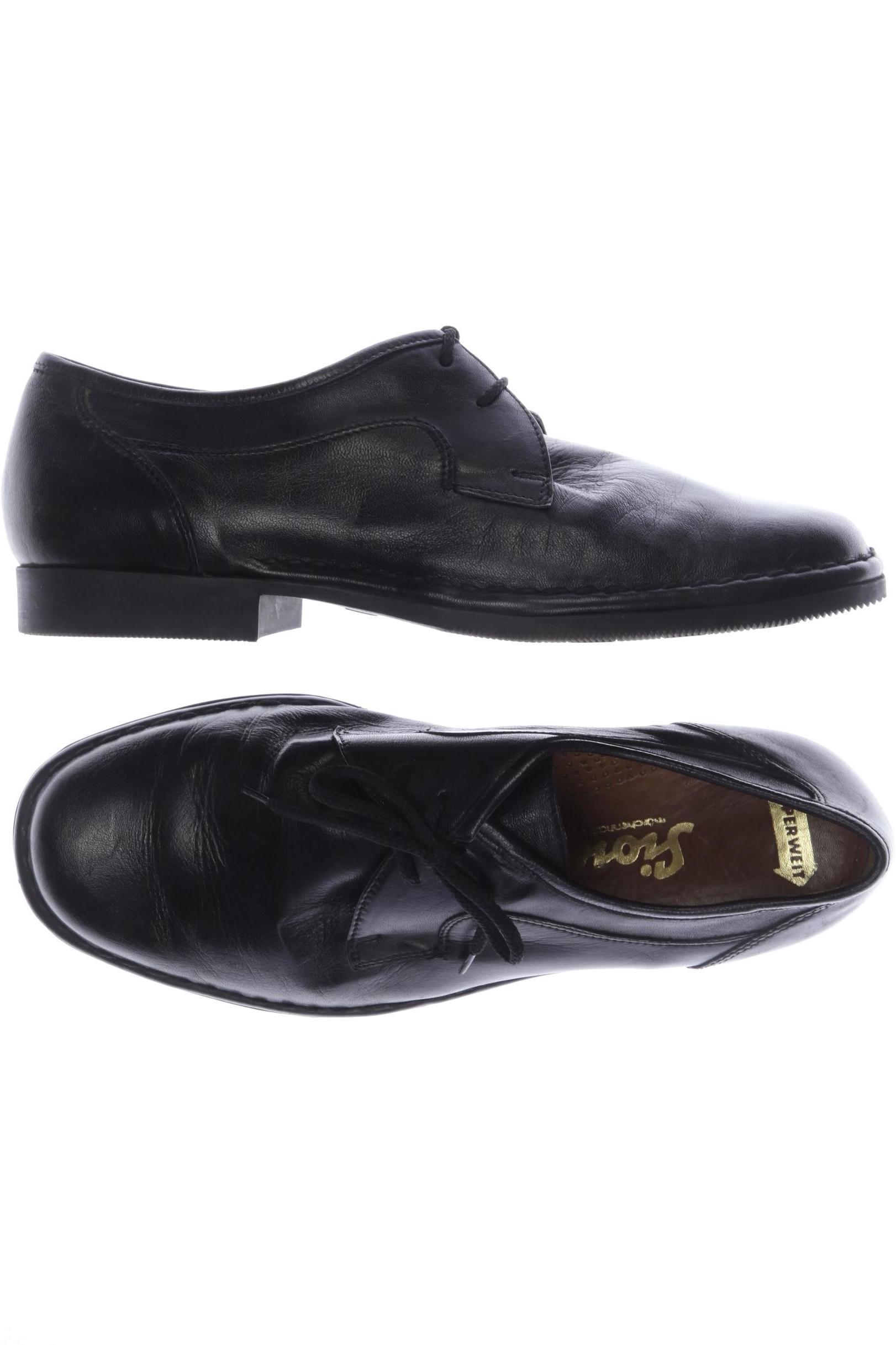 

Sioux Herren Halbschuh, schwarz, Gr. 7