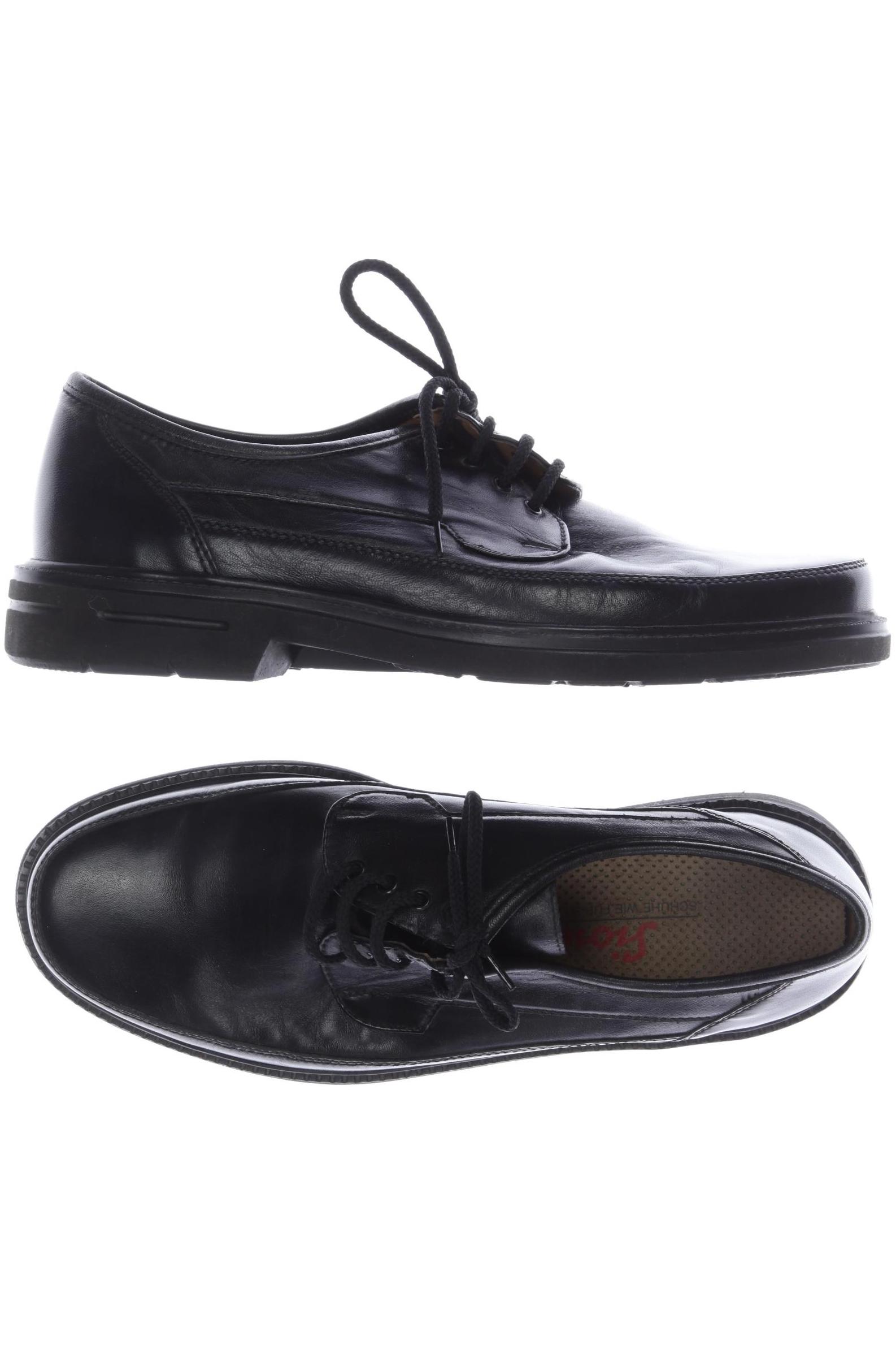 

Sioux Herren Halbschuh, schwarz, Gr. 8