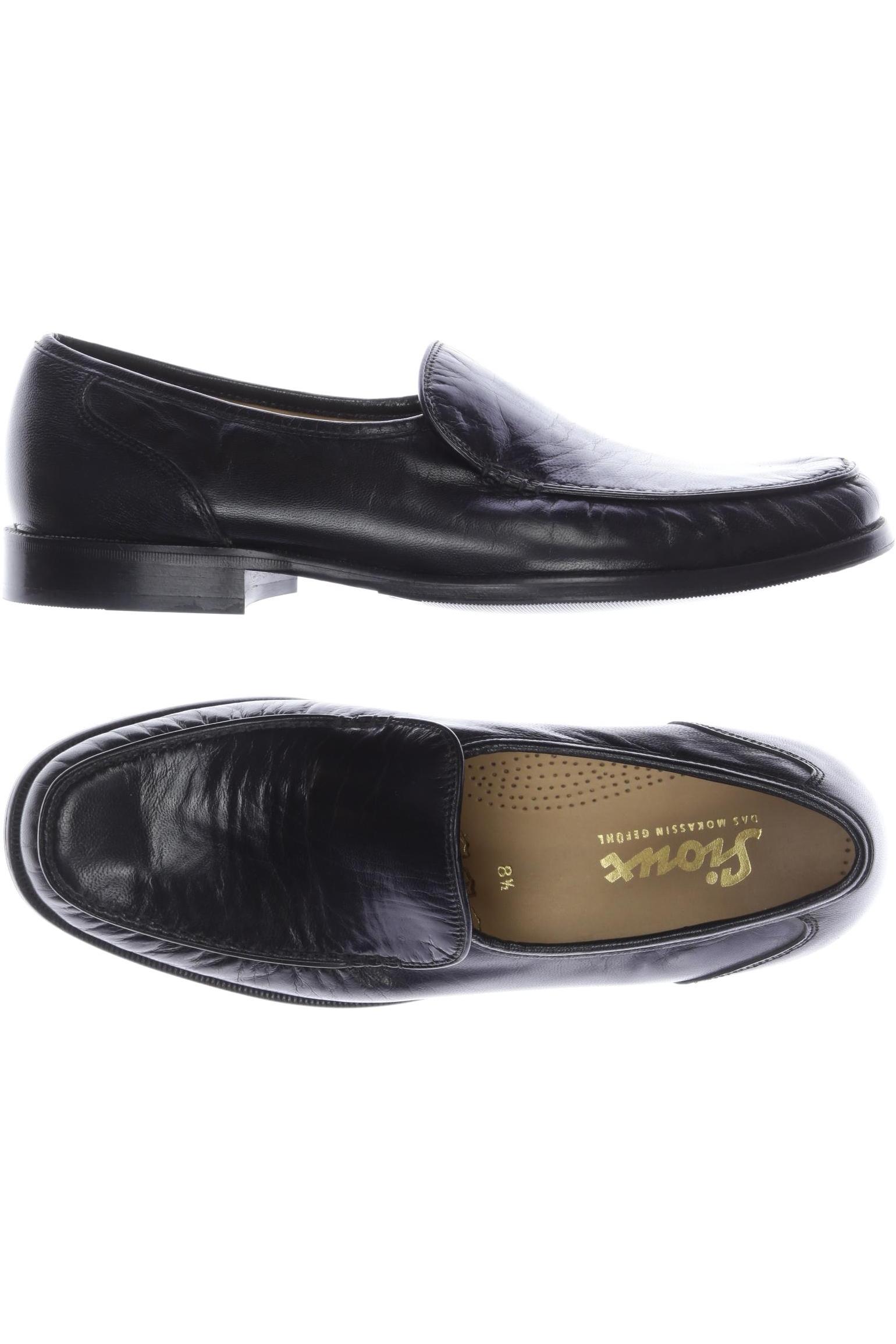 

Sioux Herren Halbschuh, schwarz, Gr. 8.5