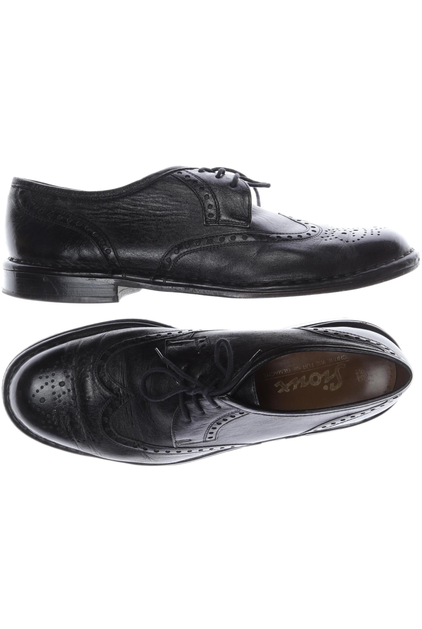 

Sioux Herren Halbschuh, schwarz, Gr. 8.5
