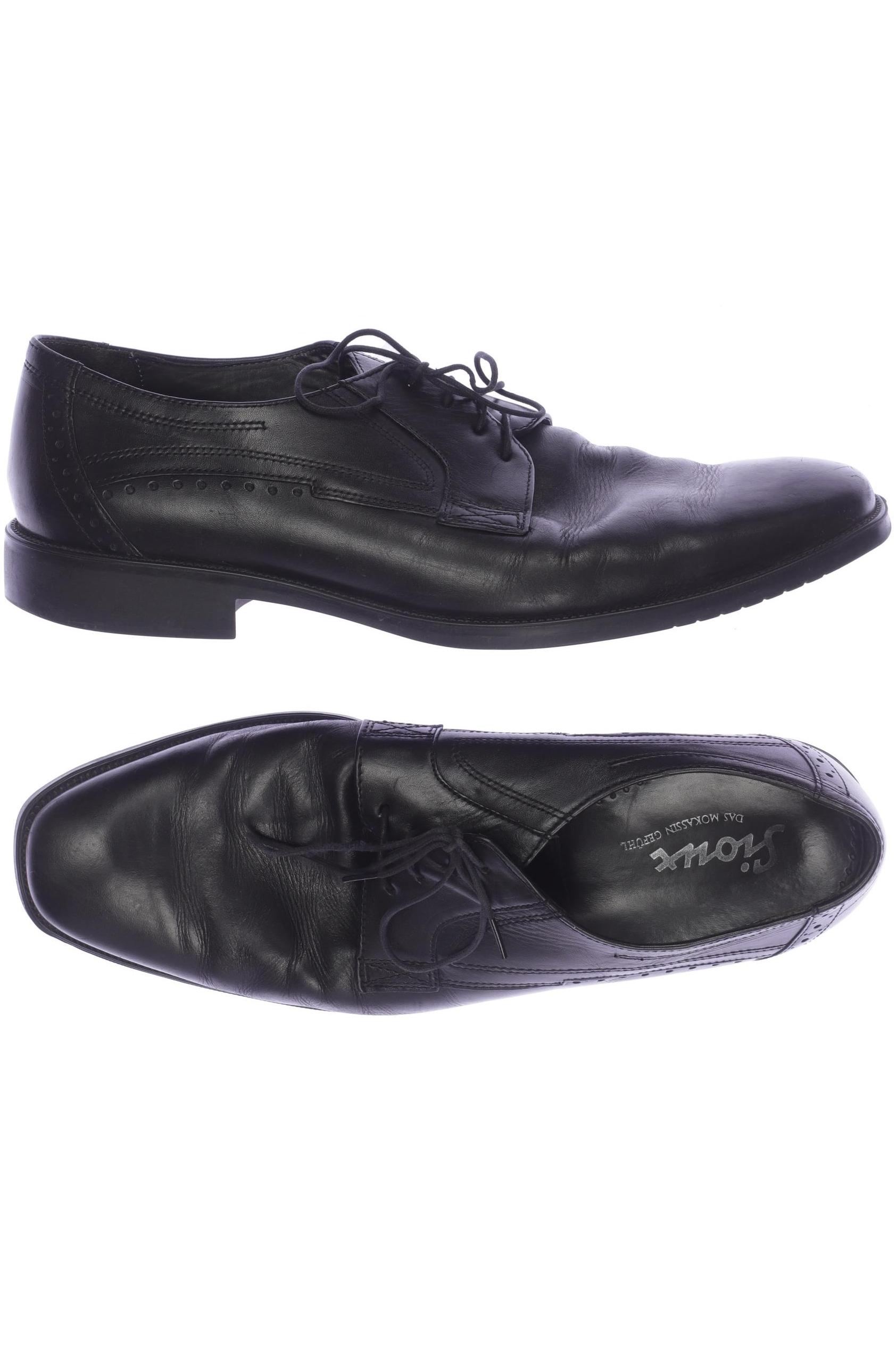 

Sioux Herren Halbschuh, schwarz, Gr. 10