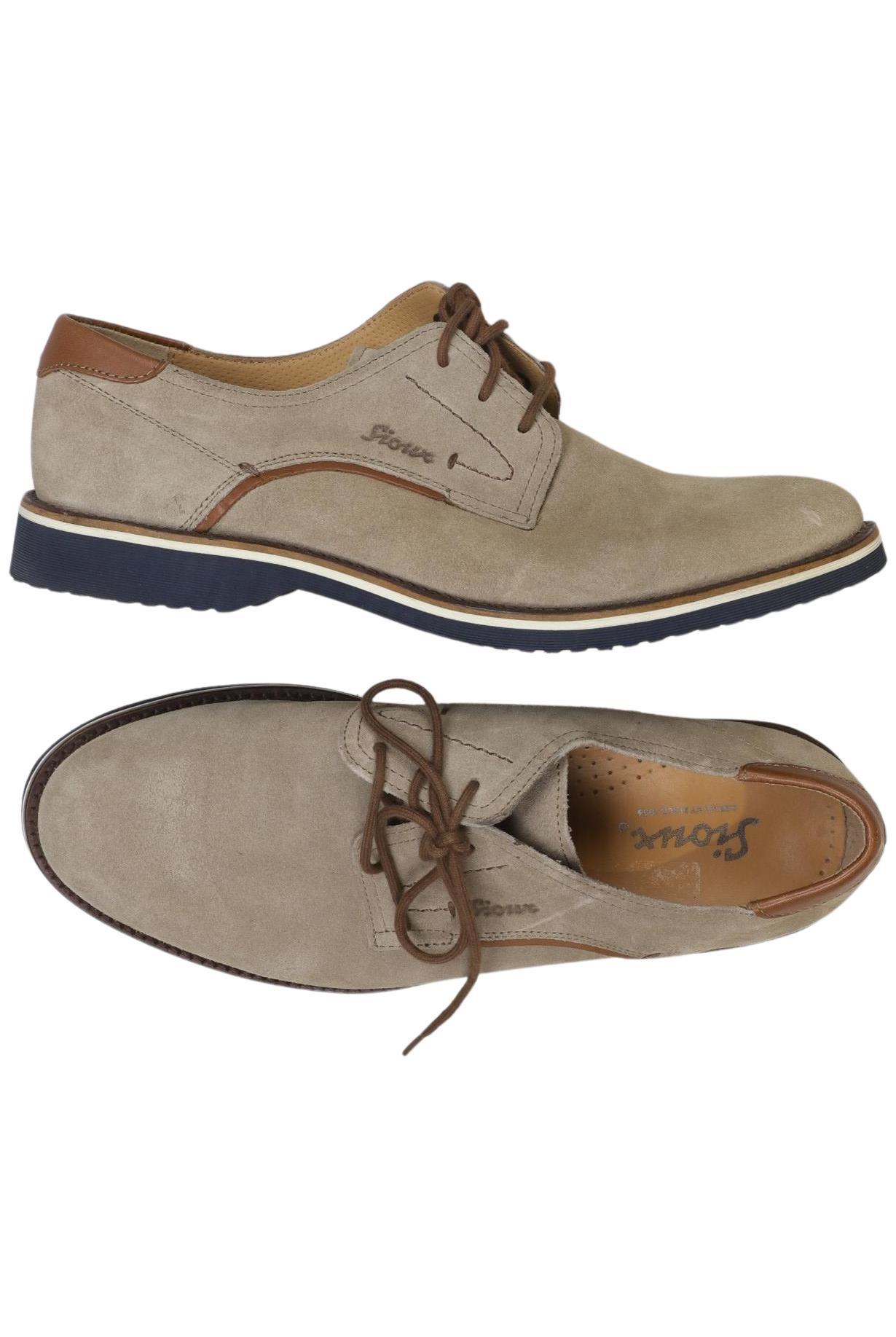 

Sioux Herren Halbschuh, beige, Gr. 7.5