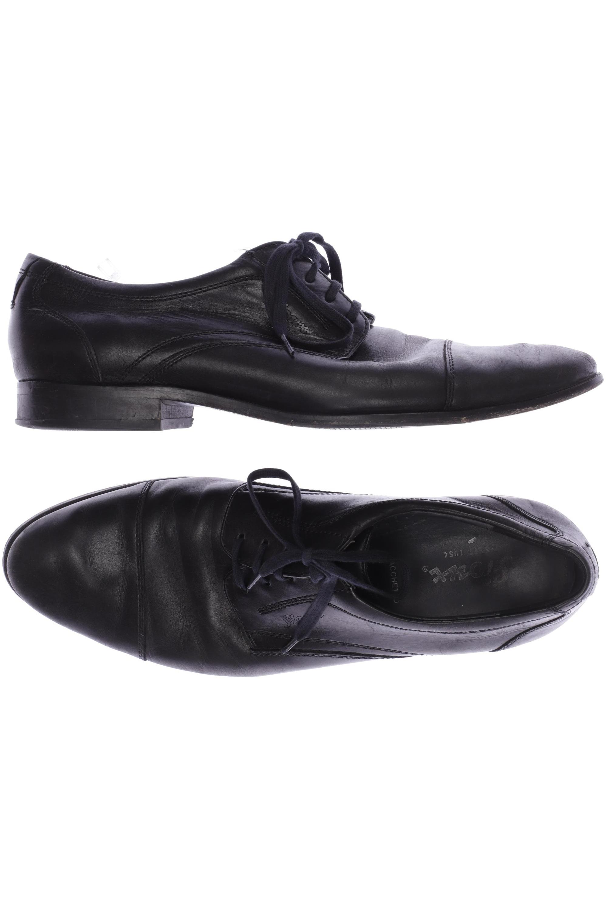 

Sioux Herren Halbschuh, schwarz, Gr. 8.5