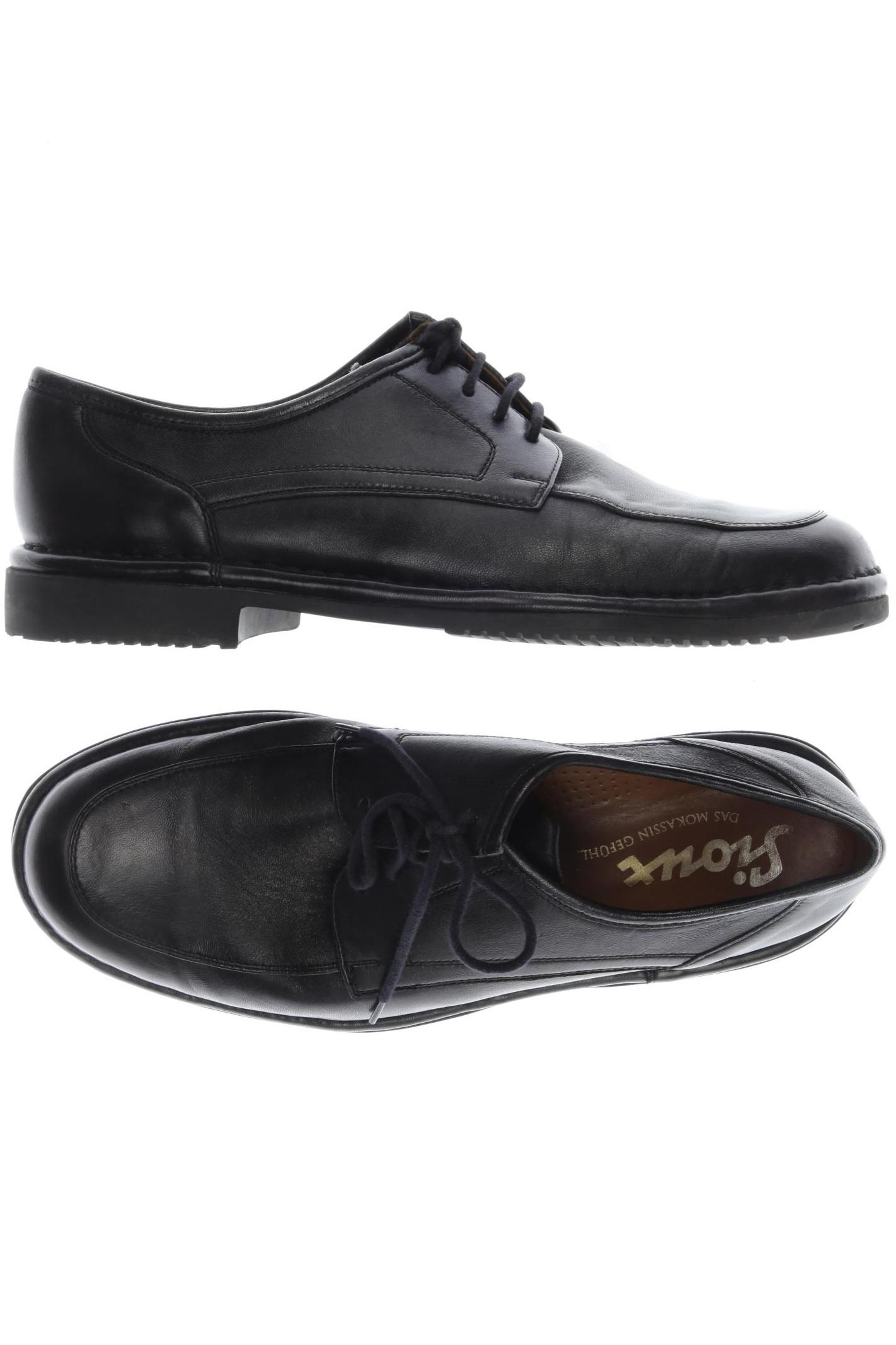 

Sioux Herren Halbschuh, schwarz, Gr. 7.5