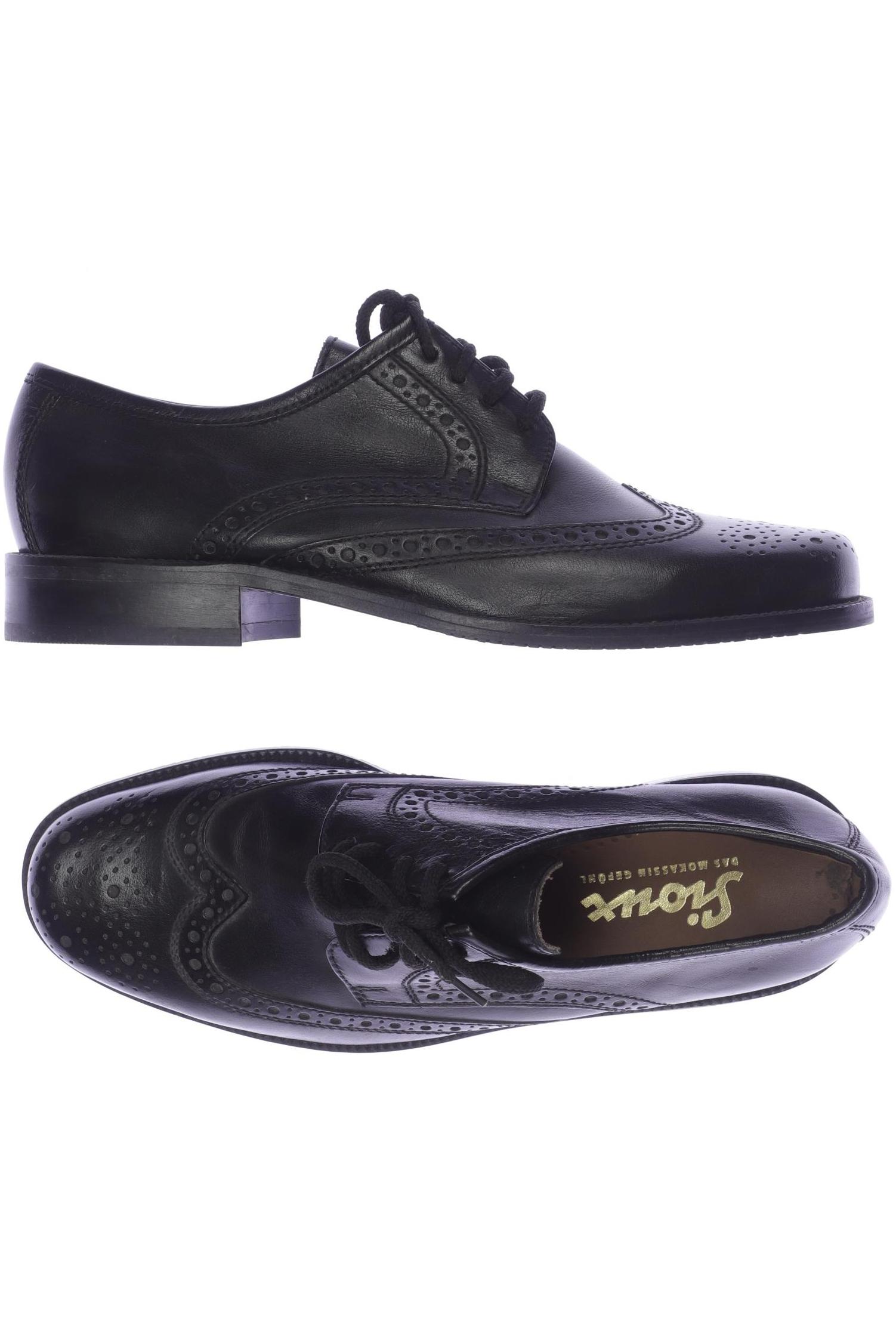 

Sioux Herren Halbschuh, schwarz, Gr. 7.5