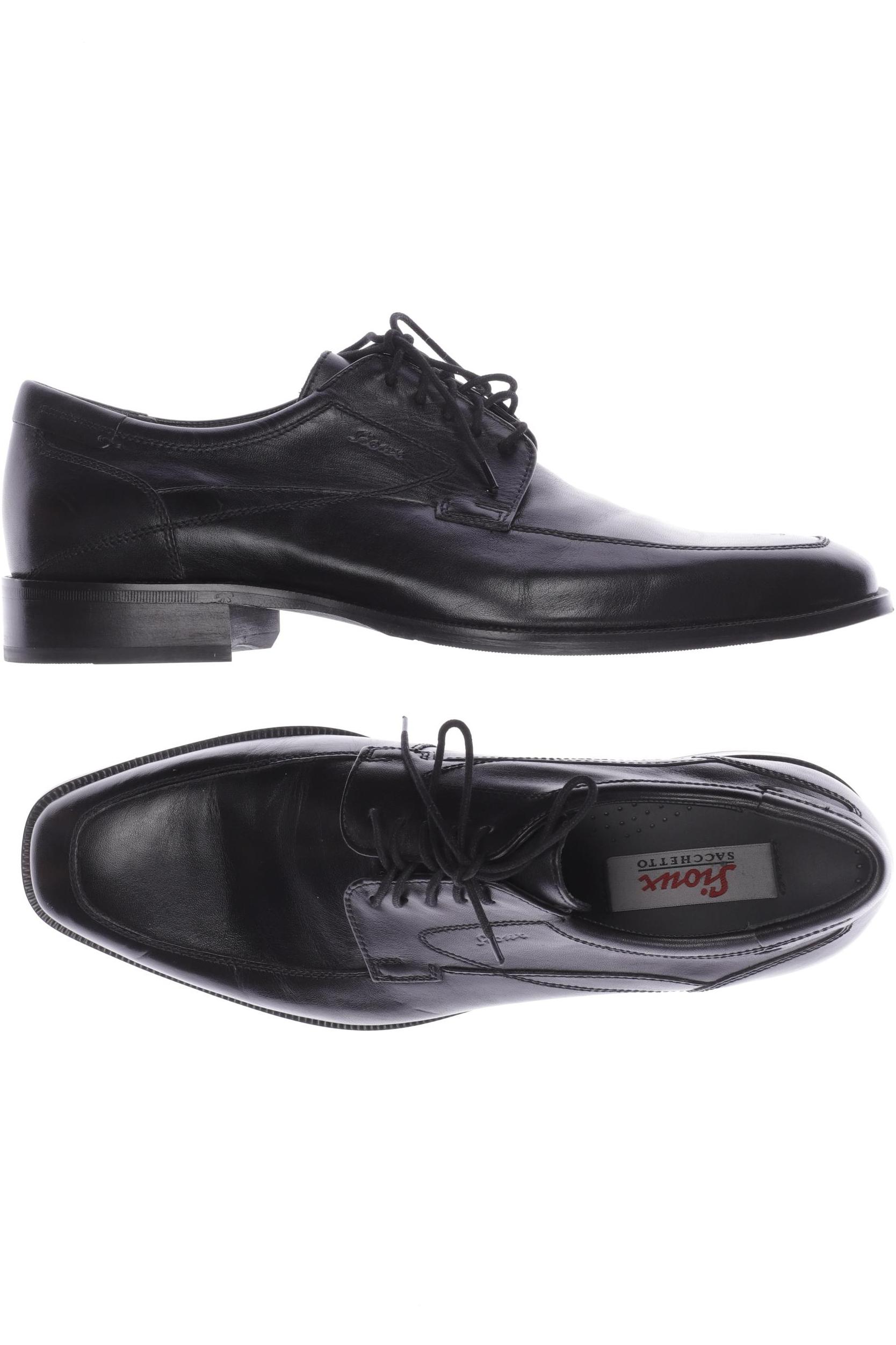 

Sioux Herren Halbschuh, schwarz, Gr. 8