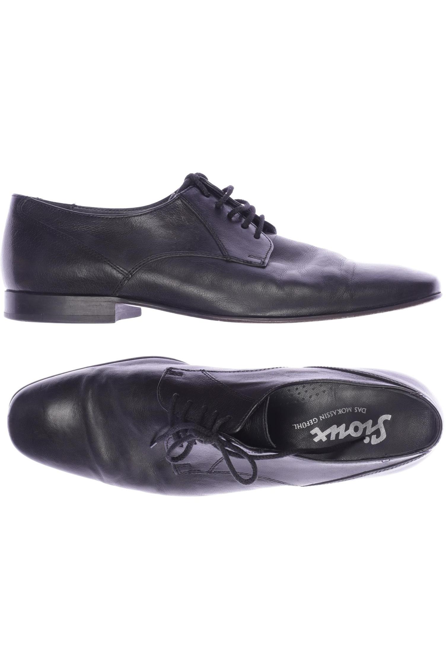 

Sioux Herren Halbschuh, schwarz, Gr. 10
