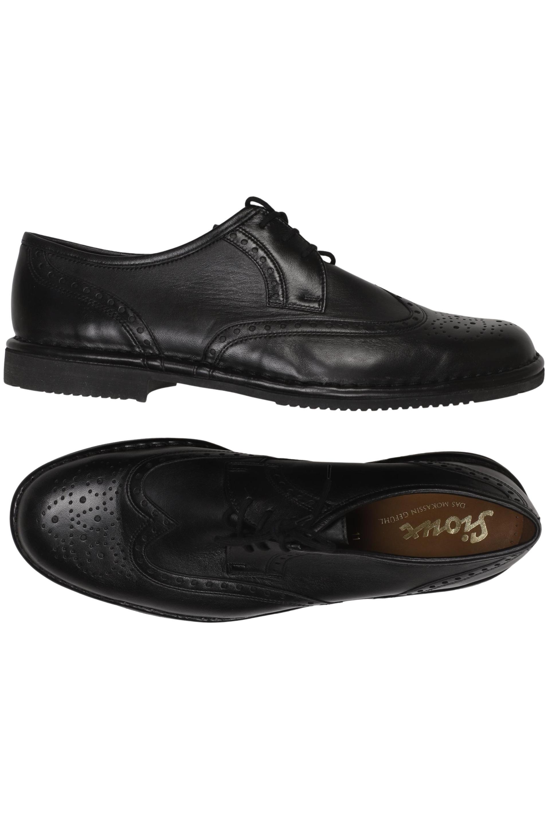 

Sioux Herren Halbschuh, schwarz, Gr. 11