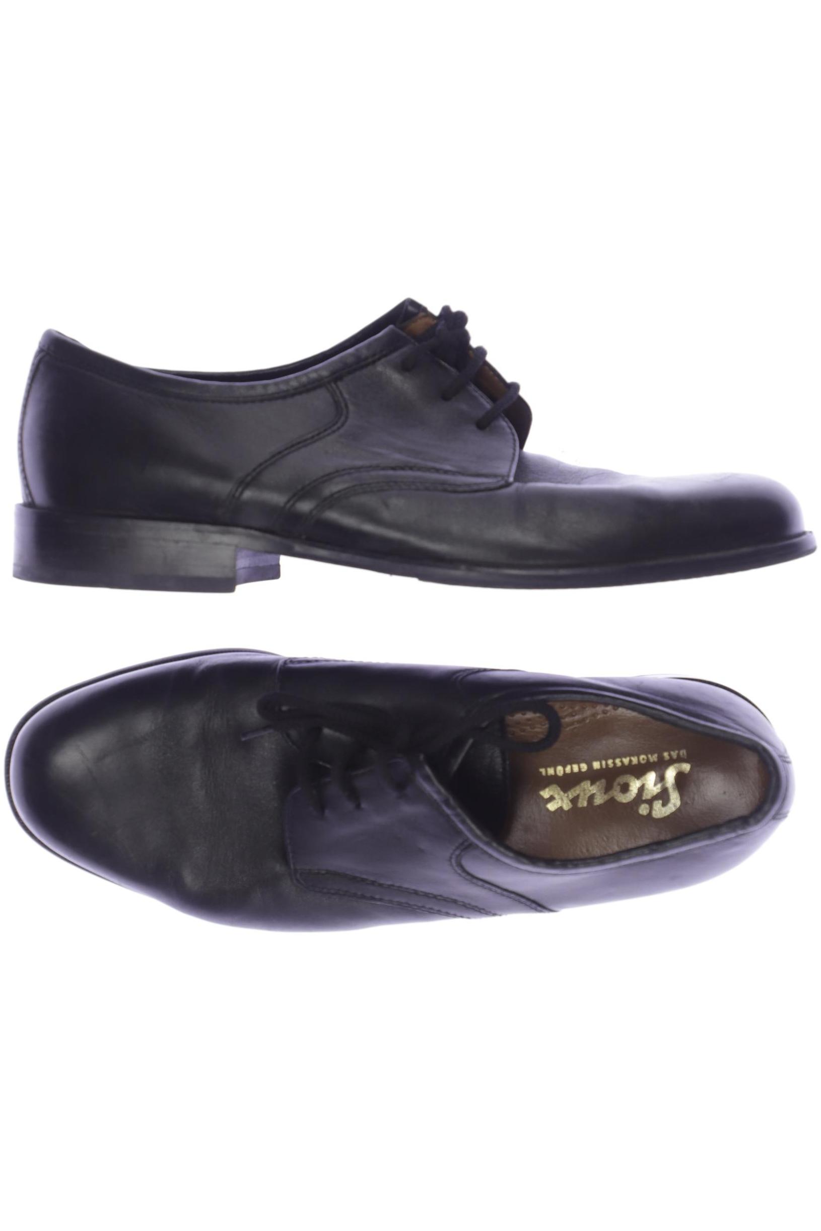 

Sioux Herren Halbschuh, schwarz, Gr. 8.5