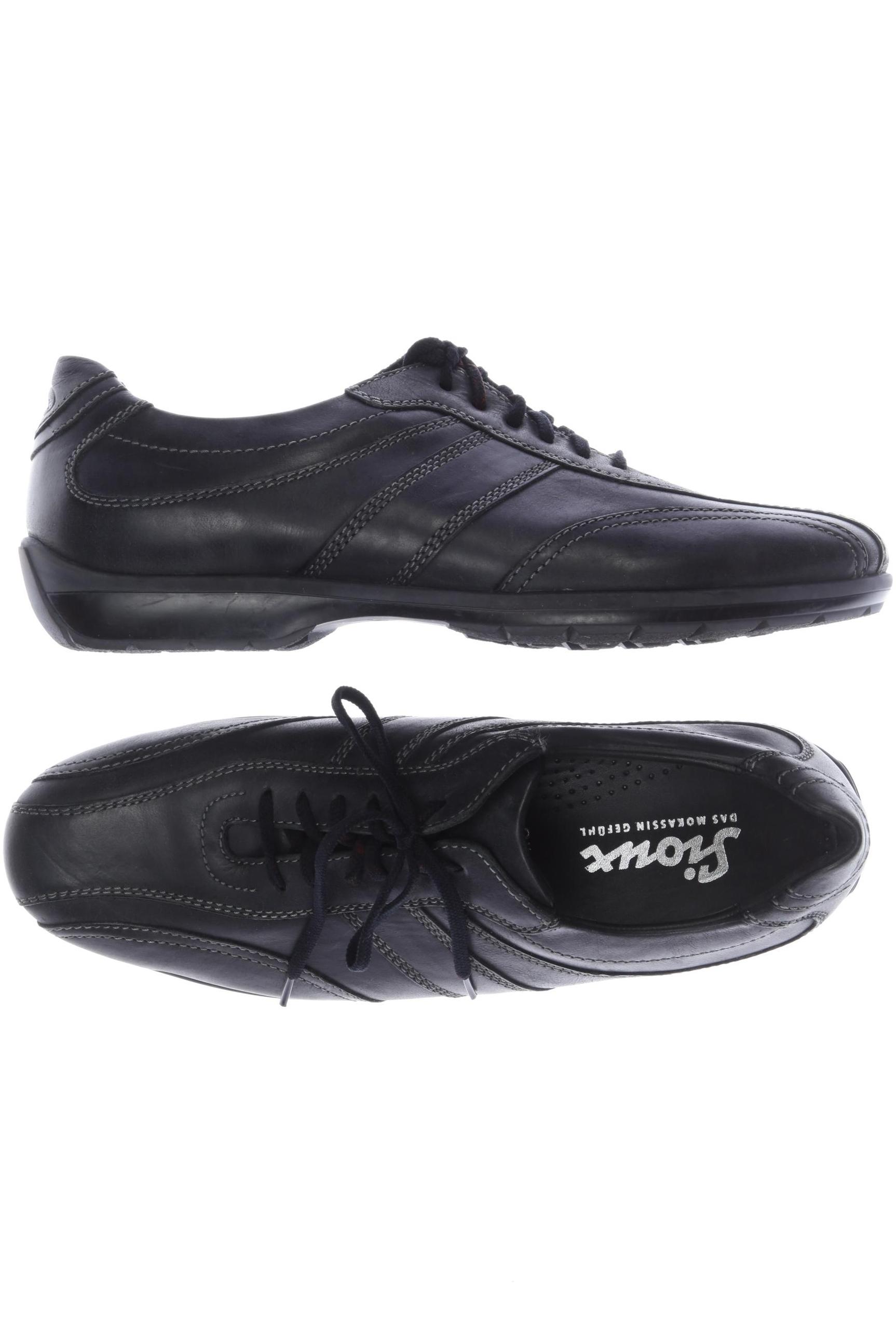 

Sioux Herren Halbschuh, schwarz, Gr. 8.5