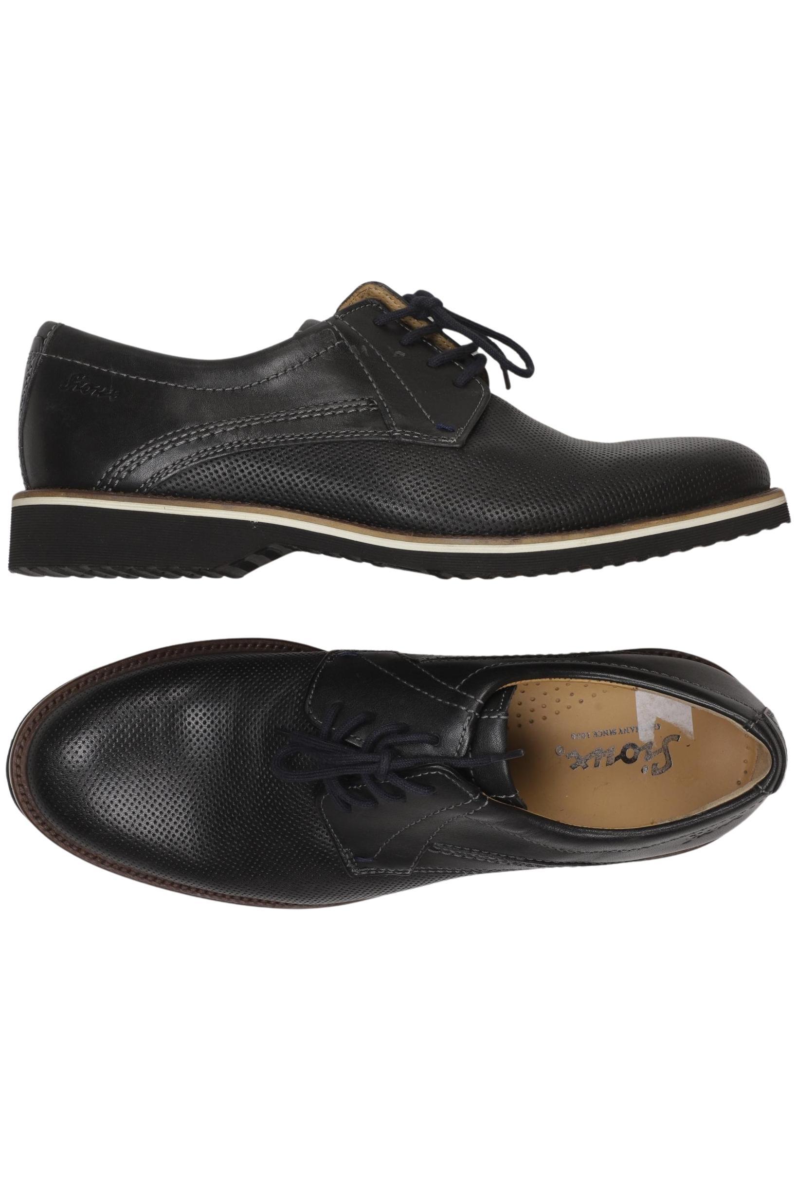 

Sioux Herren Halbschuh, schwarz, Gr. 8