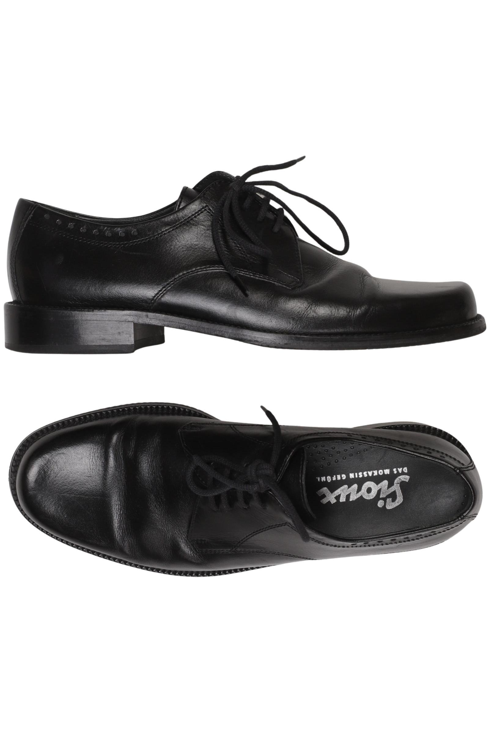 

Sioux Herren Halbschuh, schwarz, Gr. 6