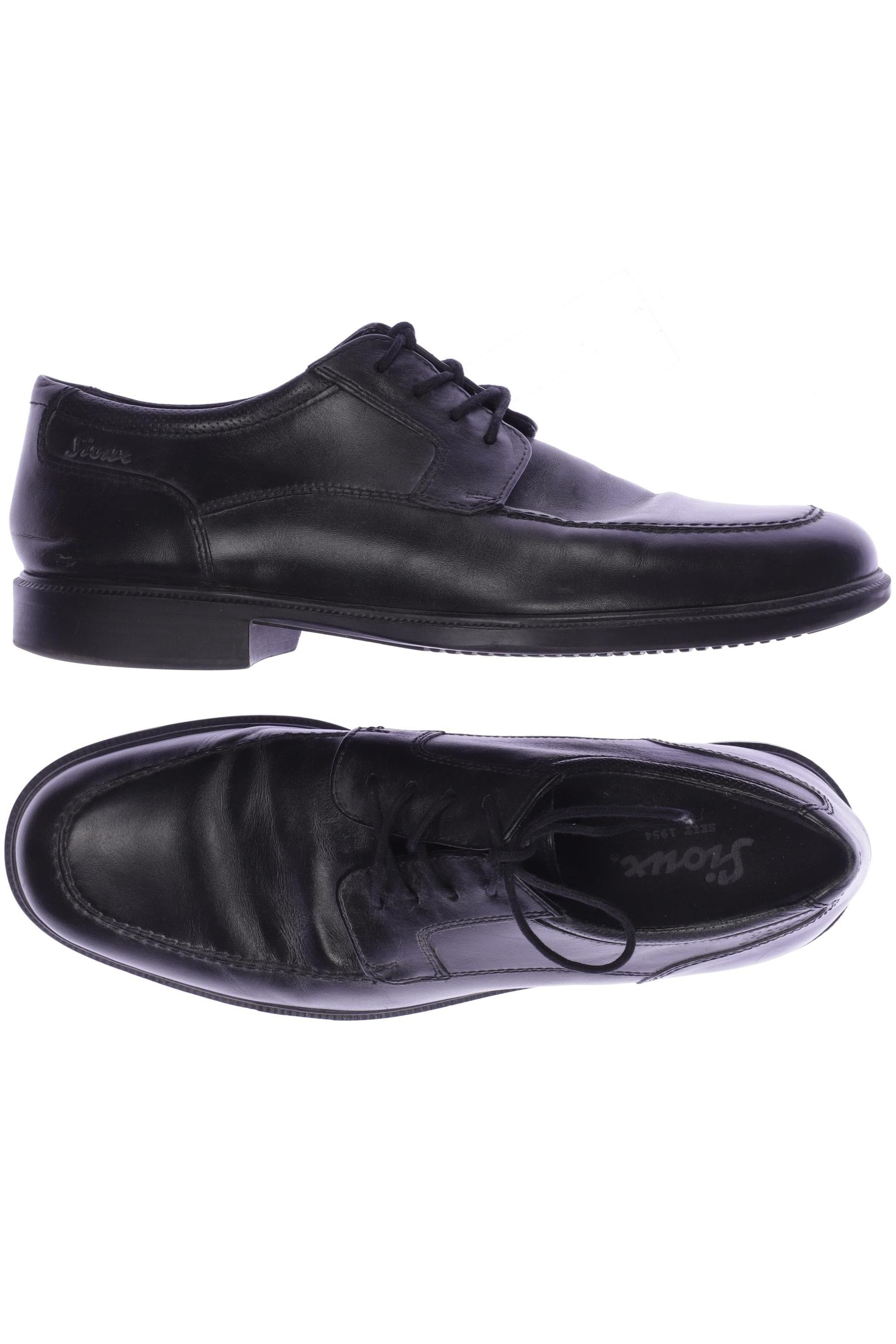 

Sioux Herren Halbschuh, schwarz, Gr. 8
