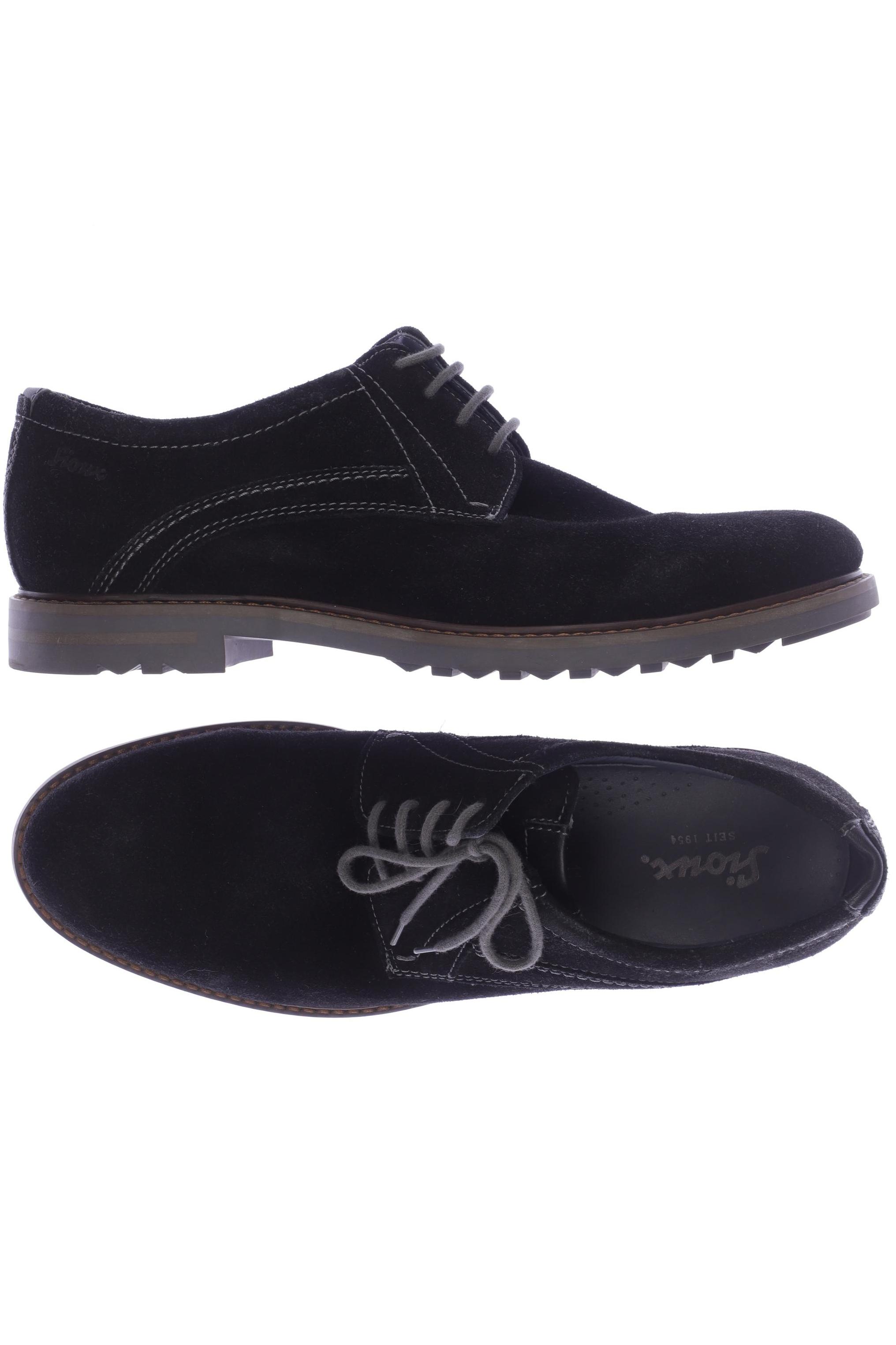 

Sioux Herren Halbschuh, schwarz, Gr. 11