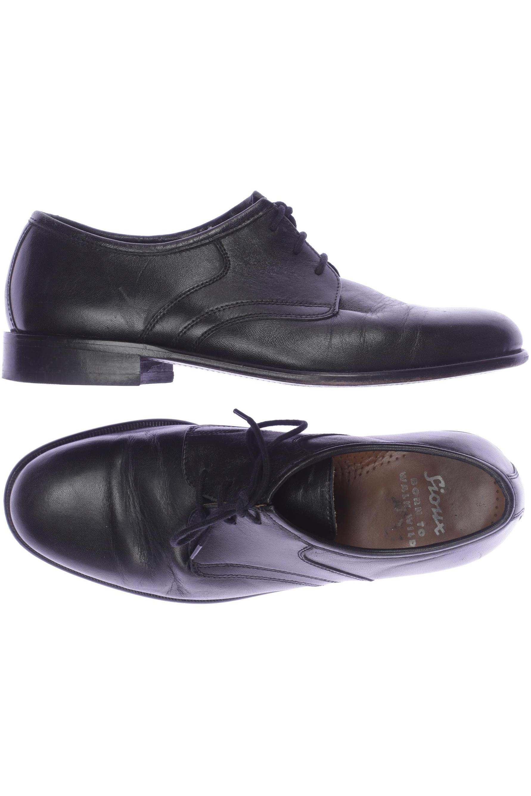 

Sioux Herren Halbschuh, schwarz, Gr. 8