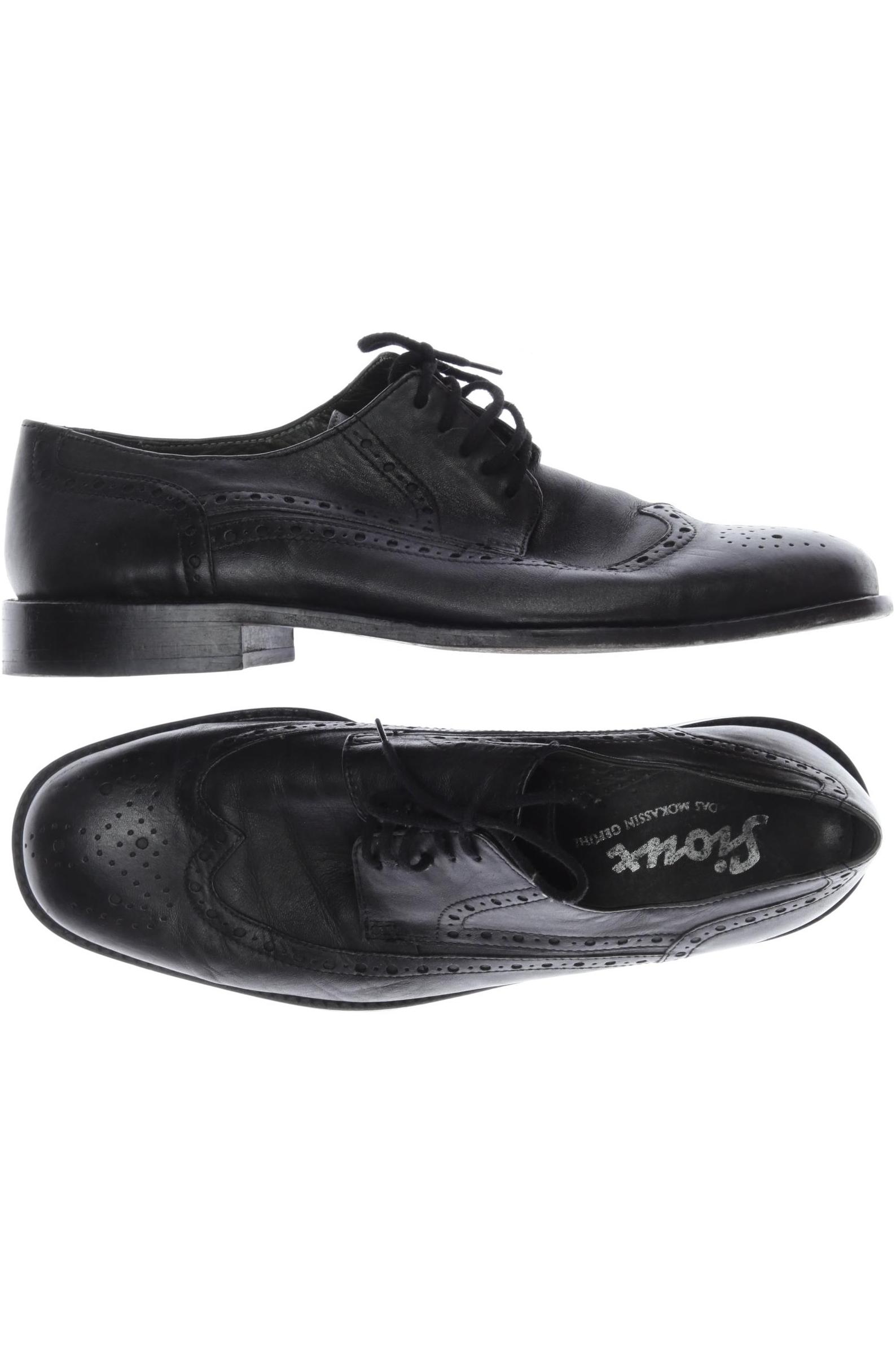 

Sioux Herren Halbschuh, schwarz, Gr. 9.5