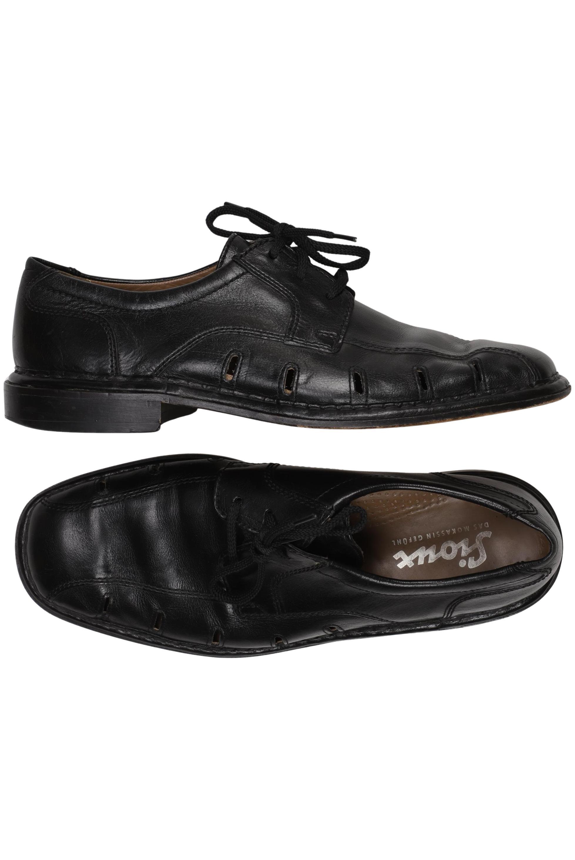 

Sioux Herren Halbschuh, schwarz, Gr. 8.5