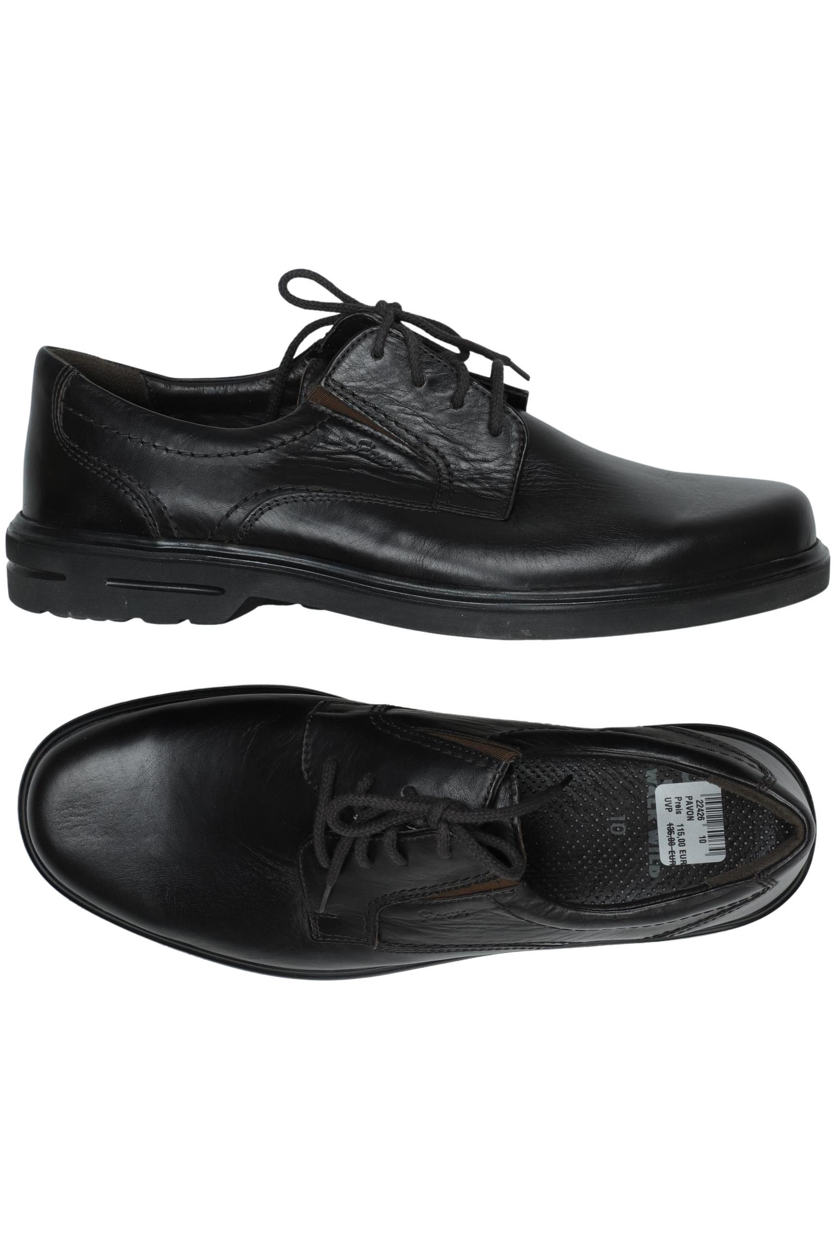 

Sioux Herren Halbschuh, schwarz, Gr. 9.5