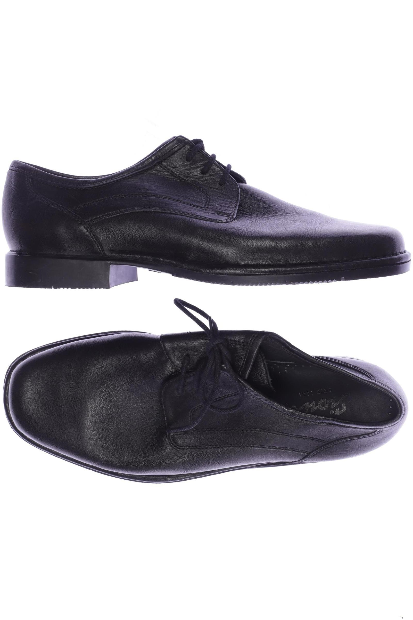 

Sioux Herren Halbschuh, schwarz, Gr. 8