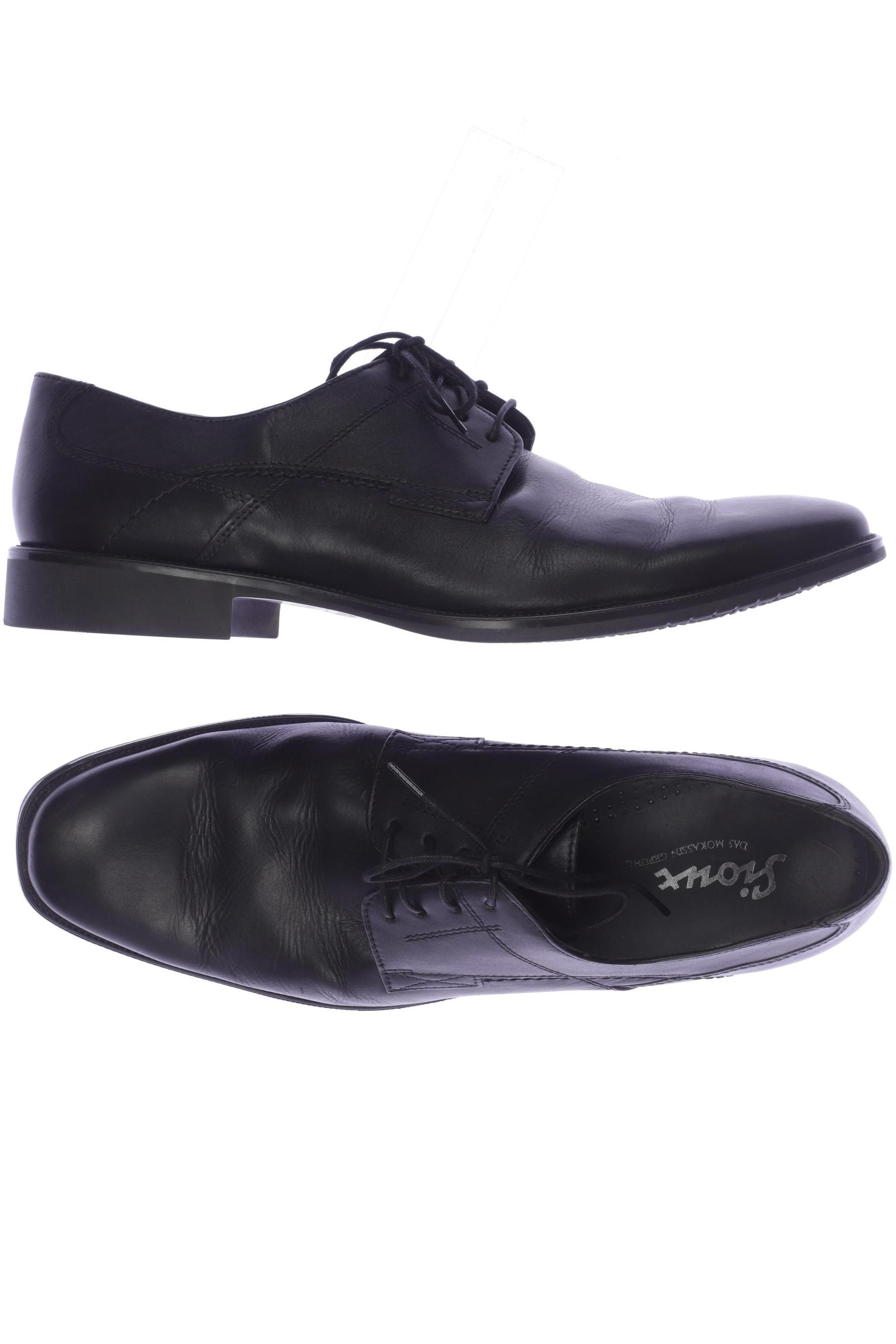 

Sioux Herren Halbschuh, schwarz, Gr. 11