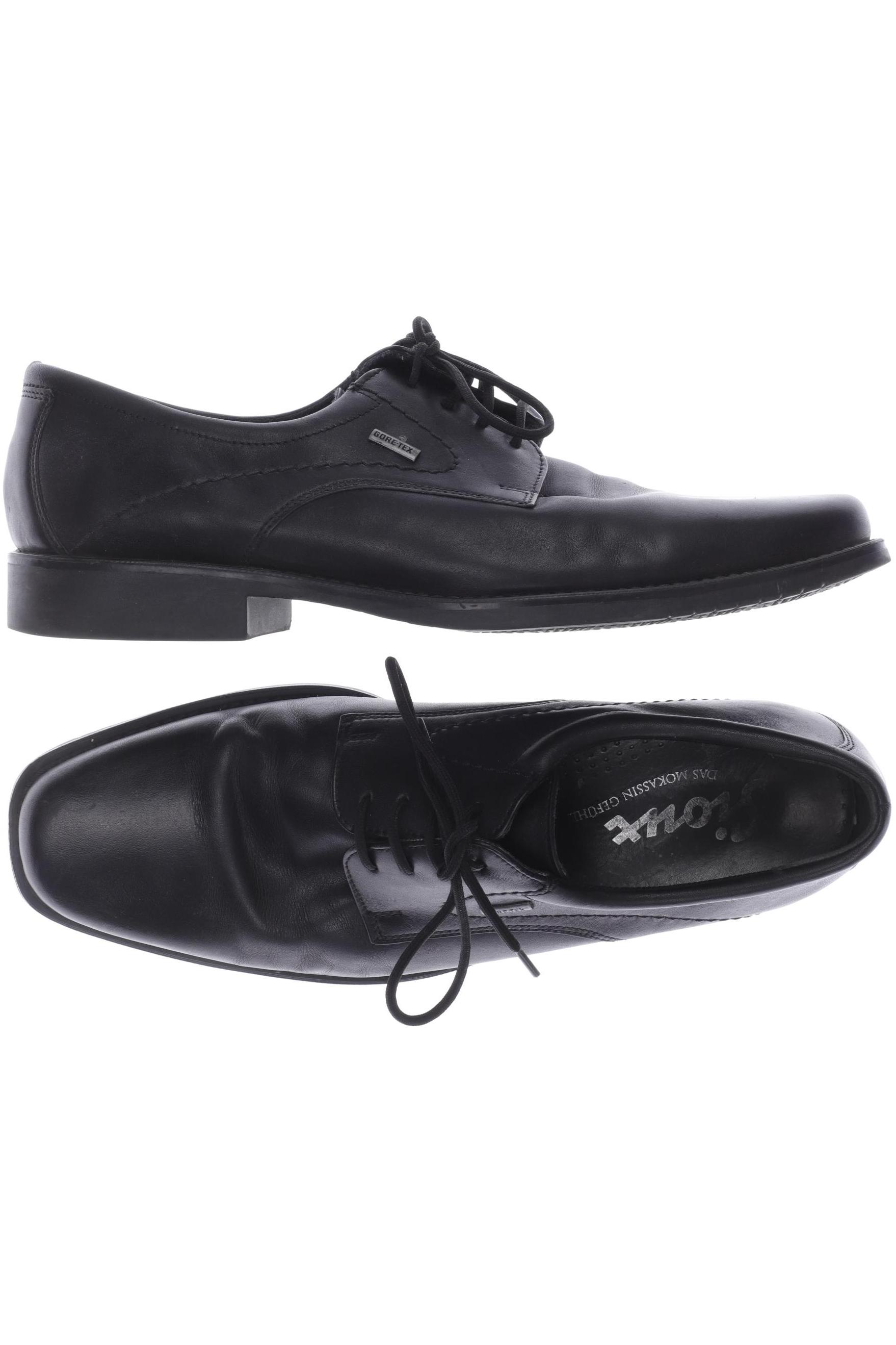

Sioux Herren Halbschuh, schwarz, Gr. 43.5