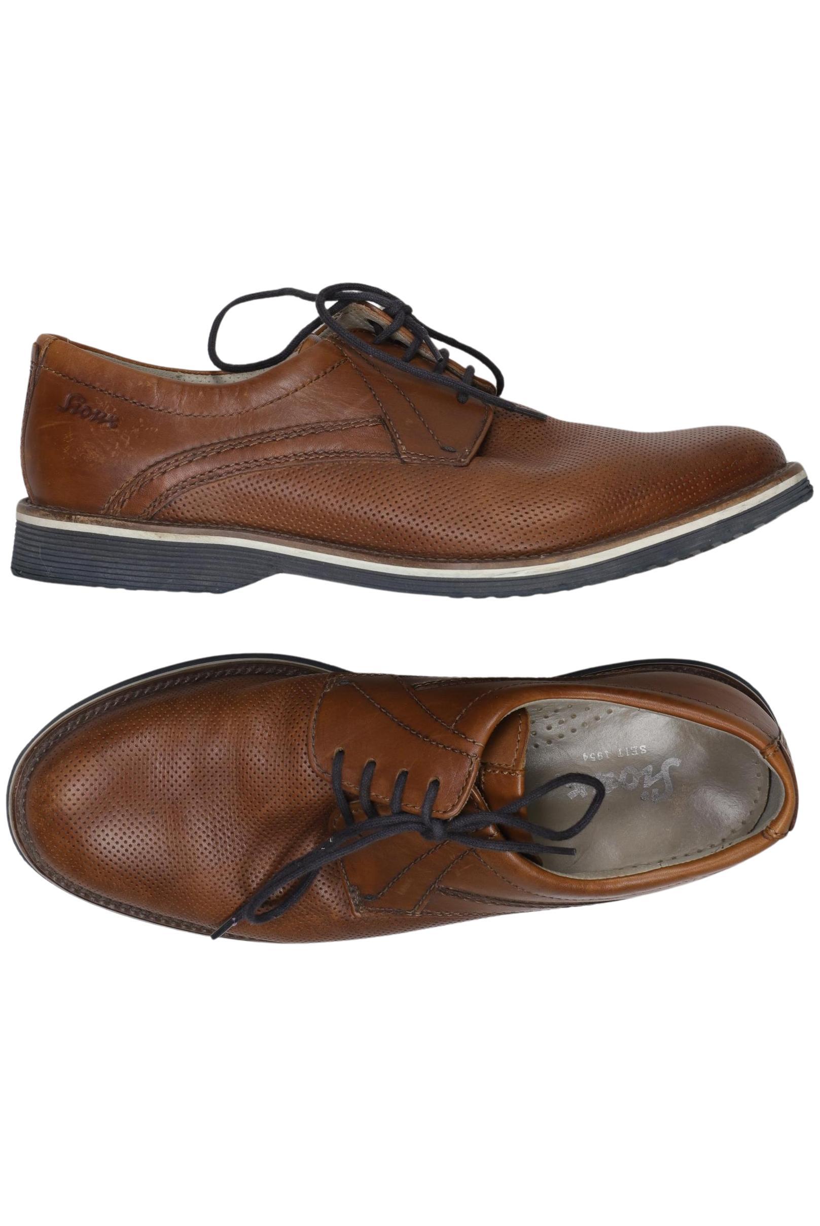 

Sioux Herren Halbschuh, braun, Gr. 7.5