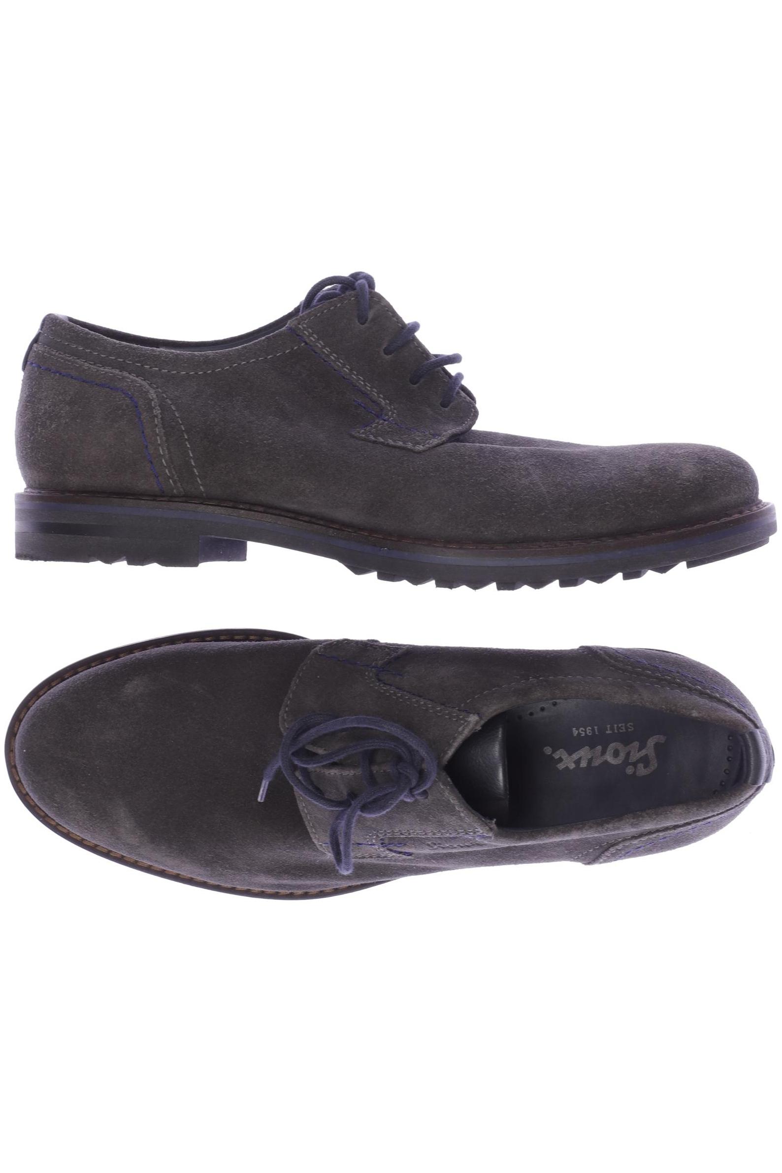 

Sioux Herren Halbschuh, grau, Gr. 8