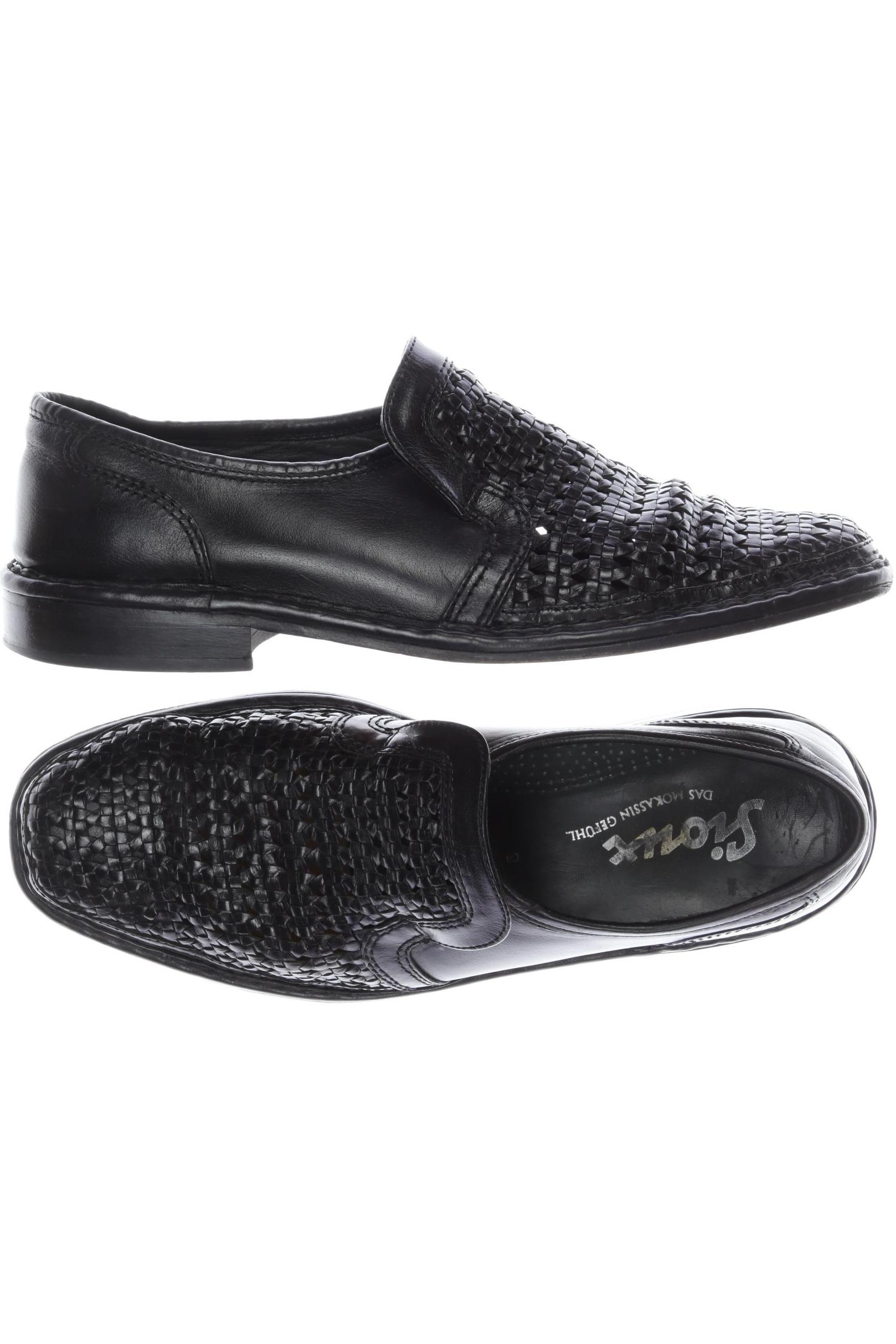 

Sioux Herren Halbschuh, schwarz, Gr. 9