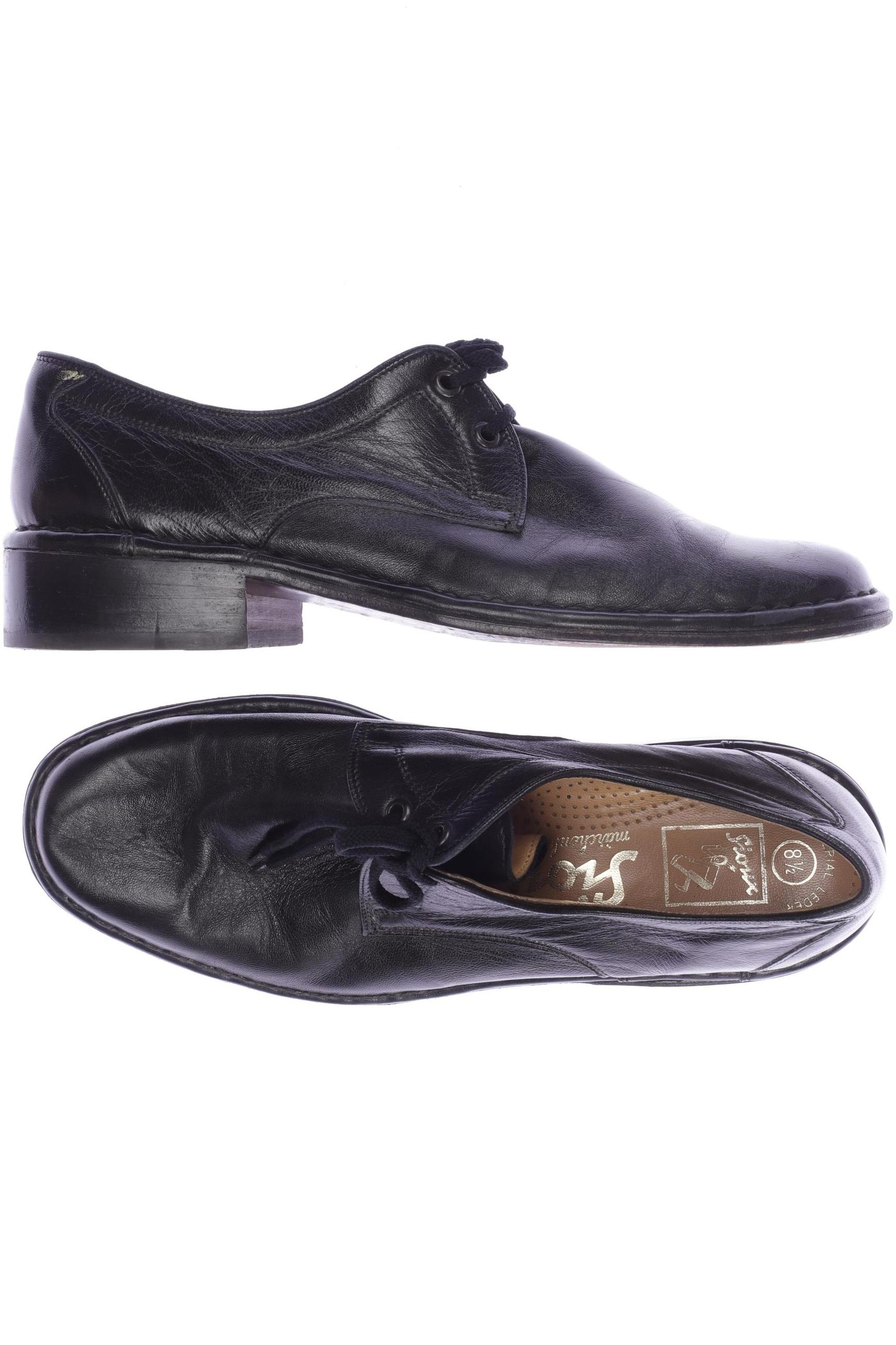 

Sioux Herren Halbschuh, schwarz, Gr. 8.5