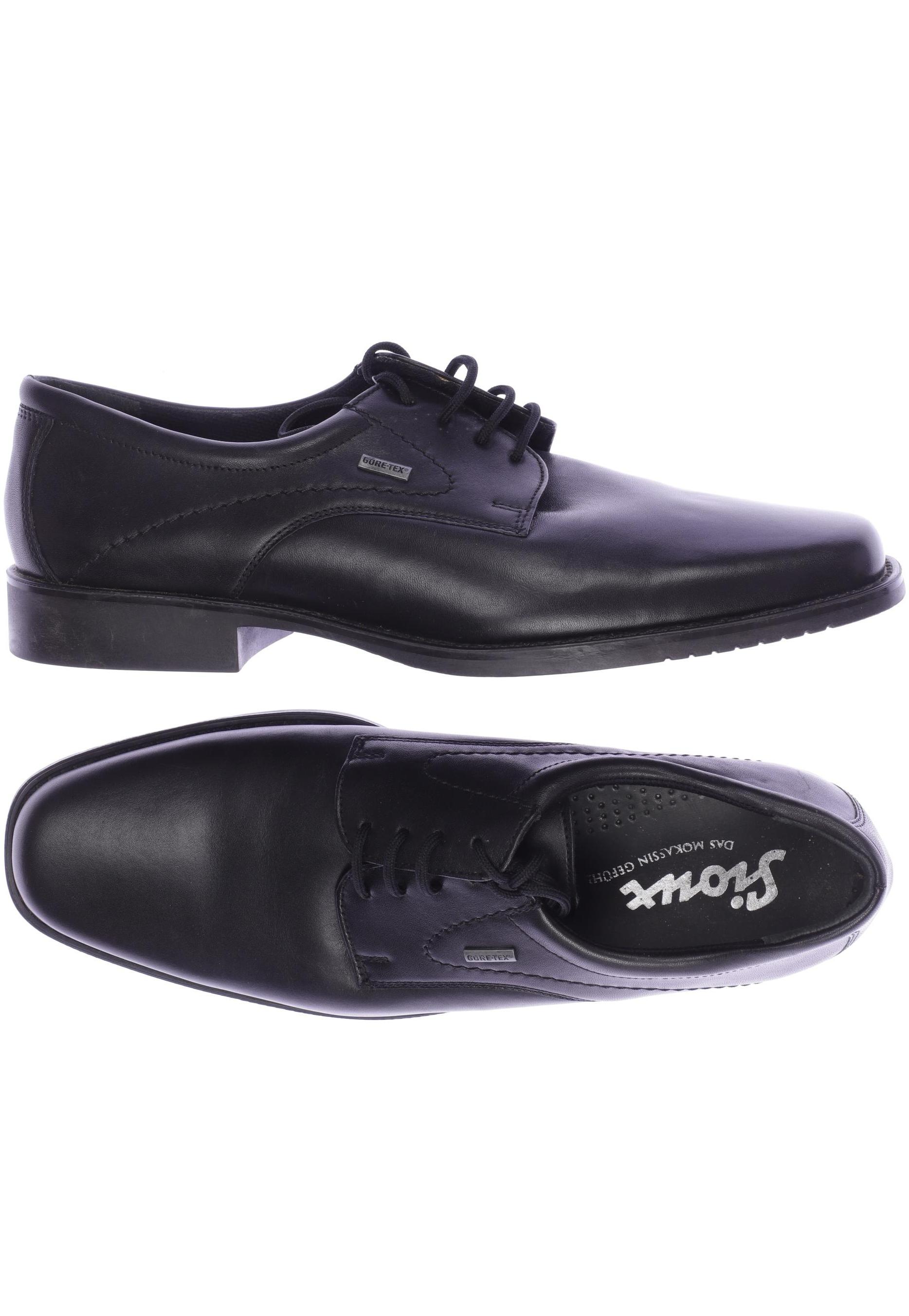 

Sioux Herren Halbschuh, schwarz, Gr. 8.5