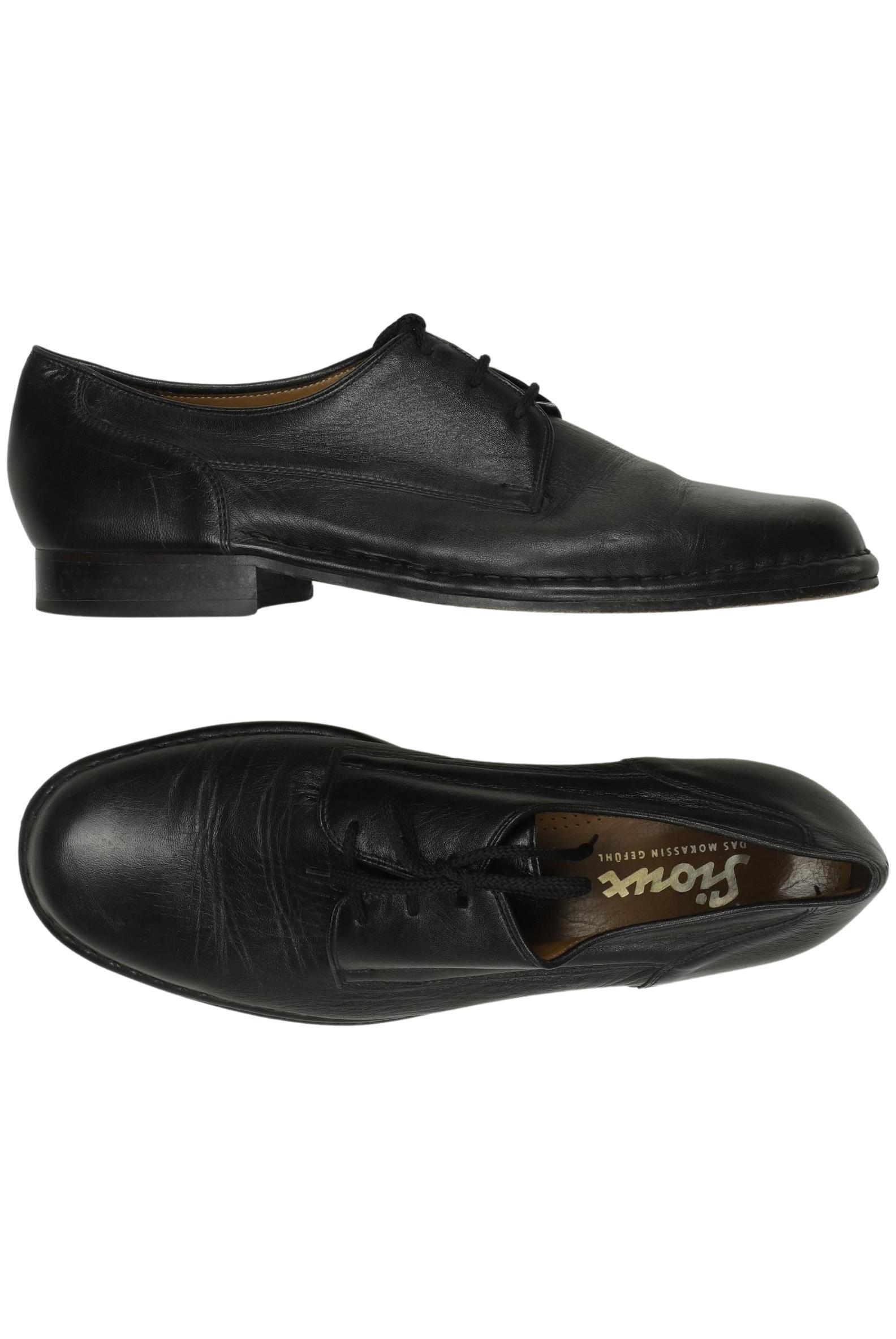 

Sioux Herren Halbschuh, schwarz, Gr. 10