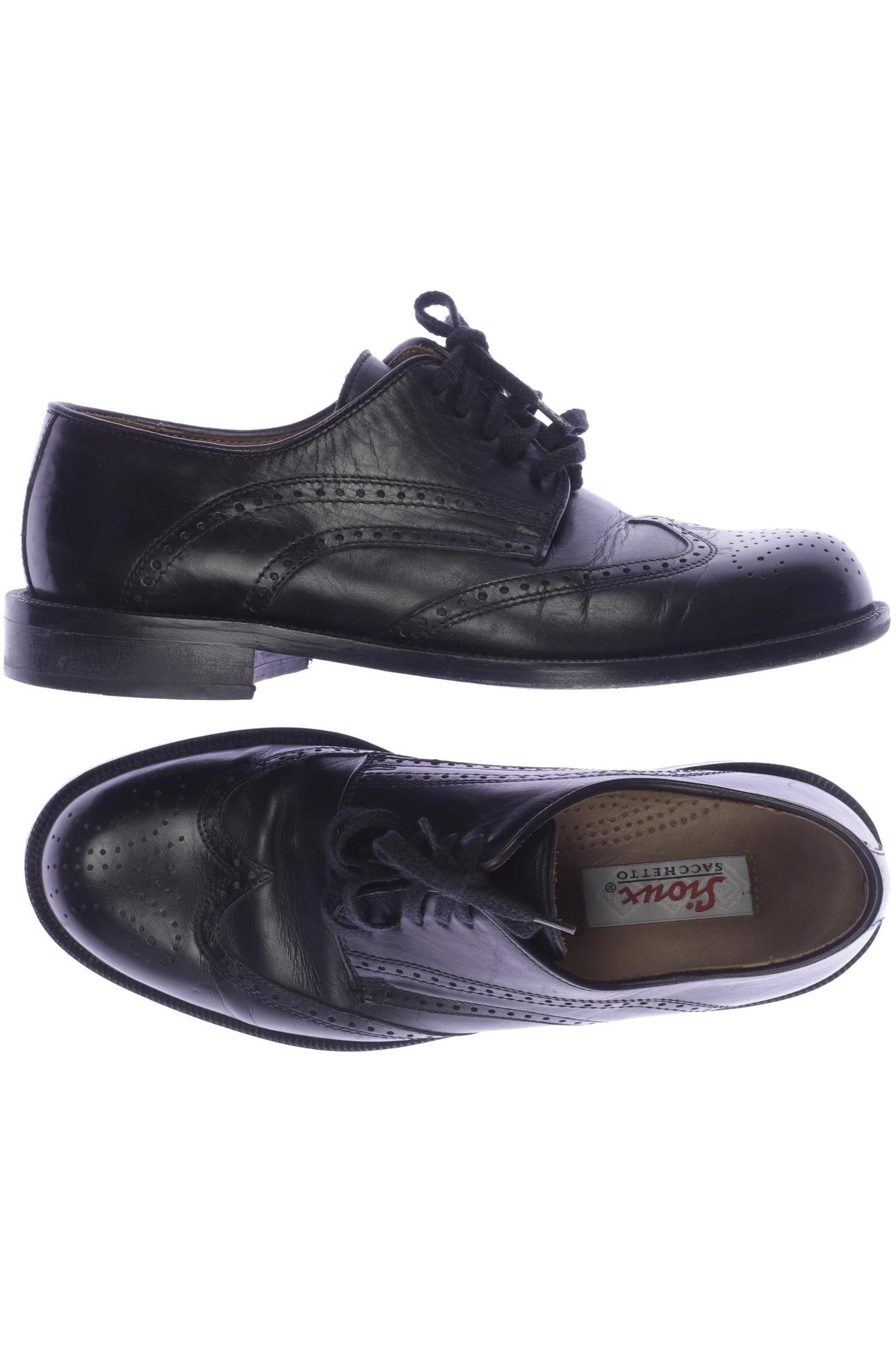 

Sioux Herren Halbschuh, schwarz, Gr. 6.5