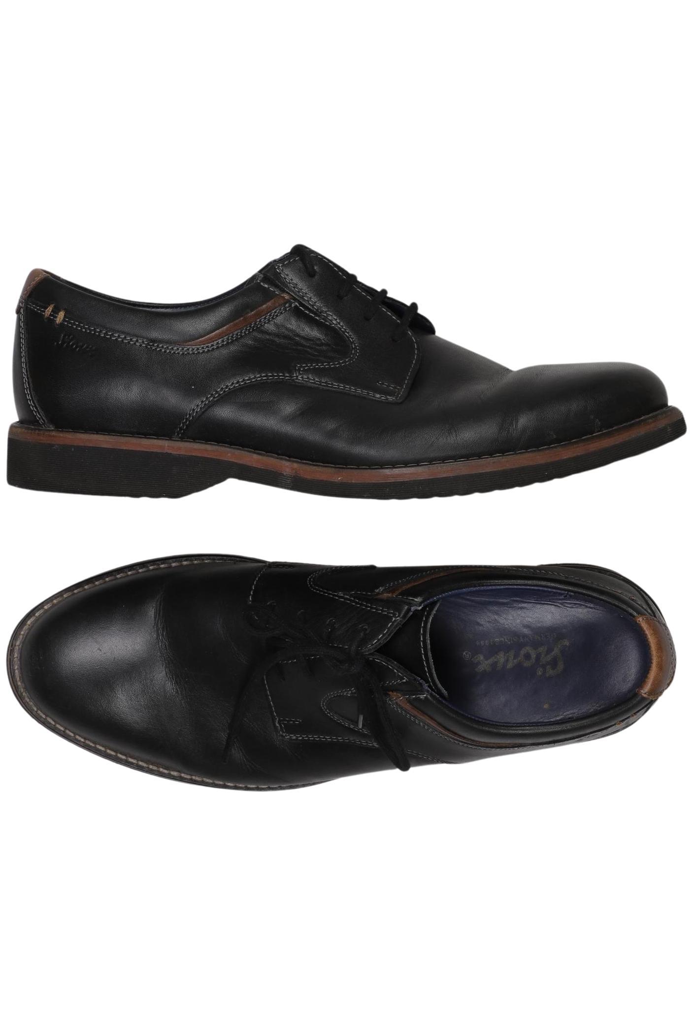 

Sioux Herren Halbschuh, schwarz, Gr. 8.5