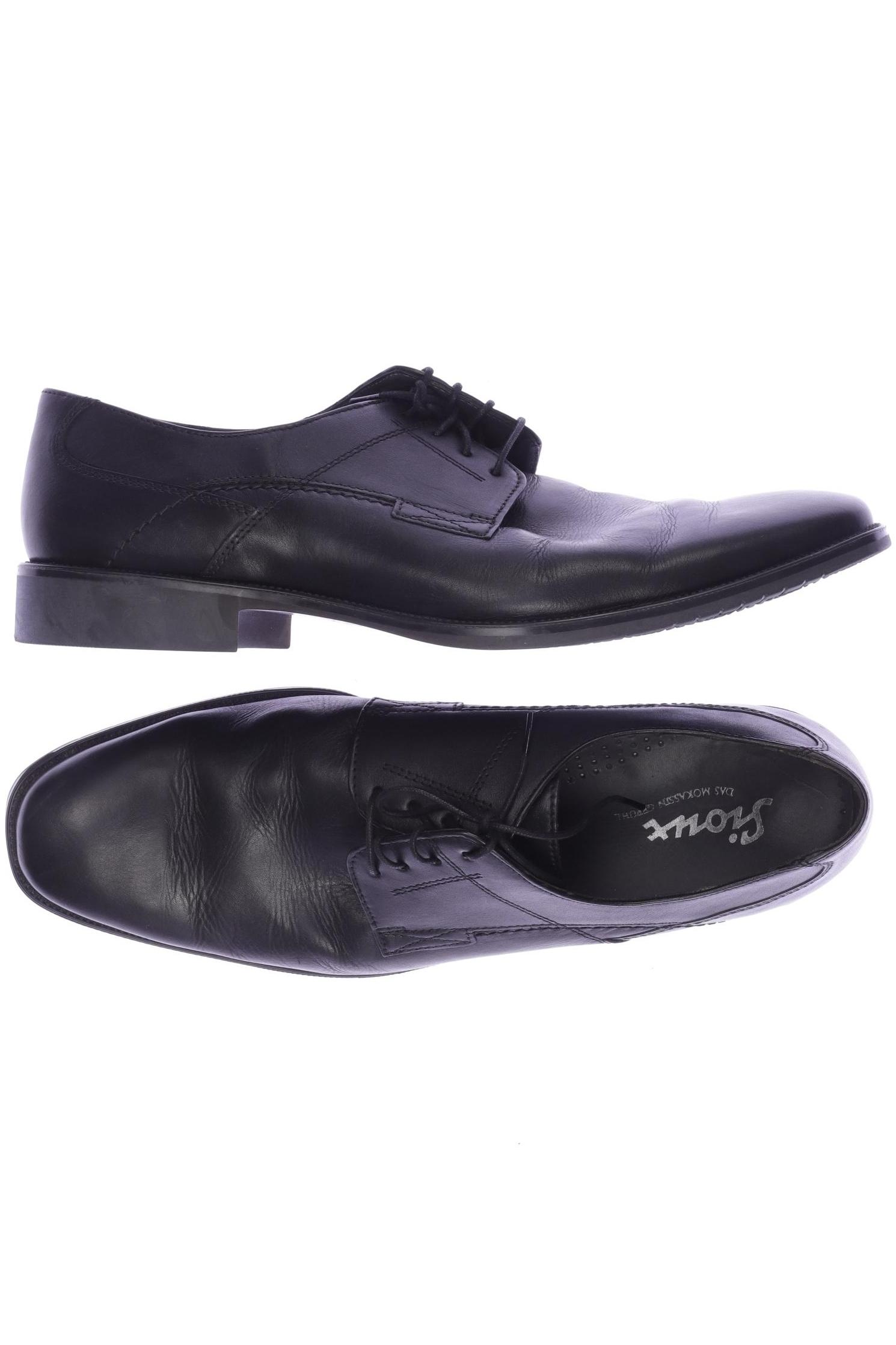

Sioux Herren Halbschuh, schwarz, Gr. 11
