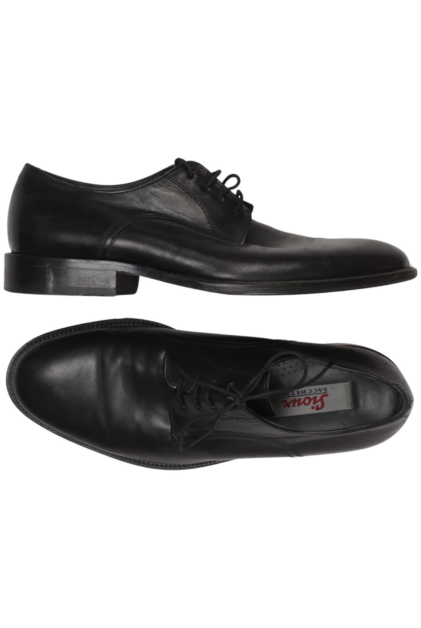 

Sioux Herren Halbschuh, schwarz, Gr. 7.5