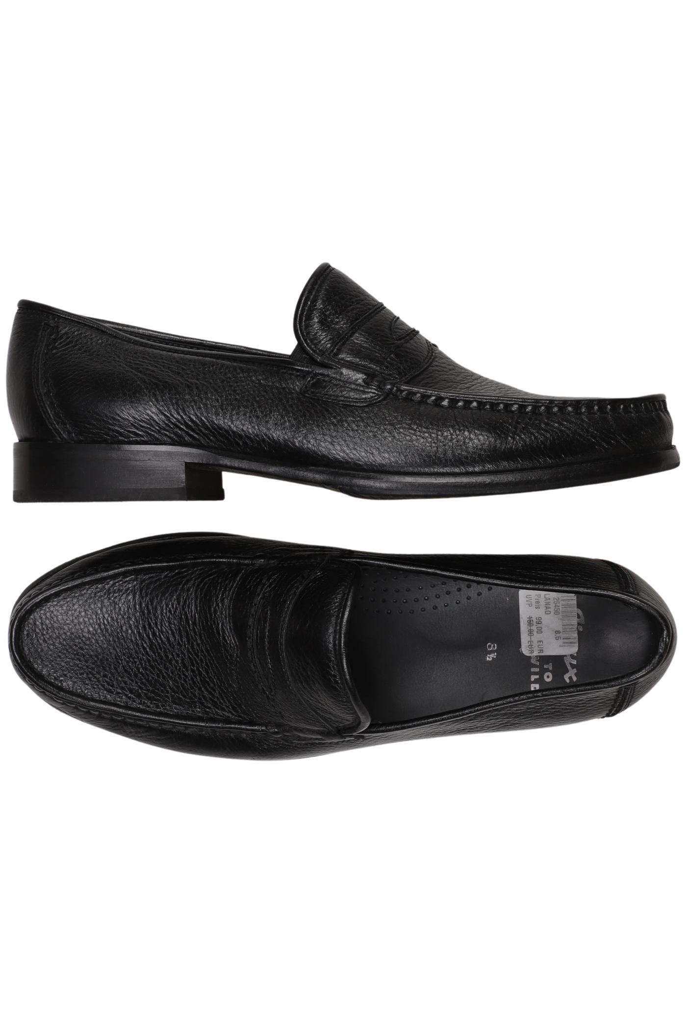 

Sioux Herren Halbschuh, schwarz, Gr. 8.5